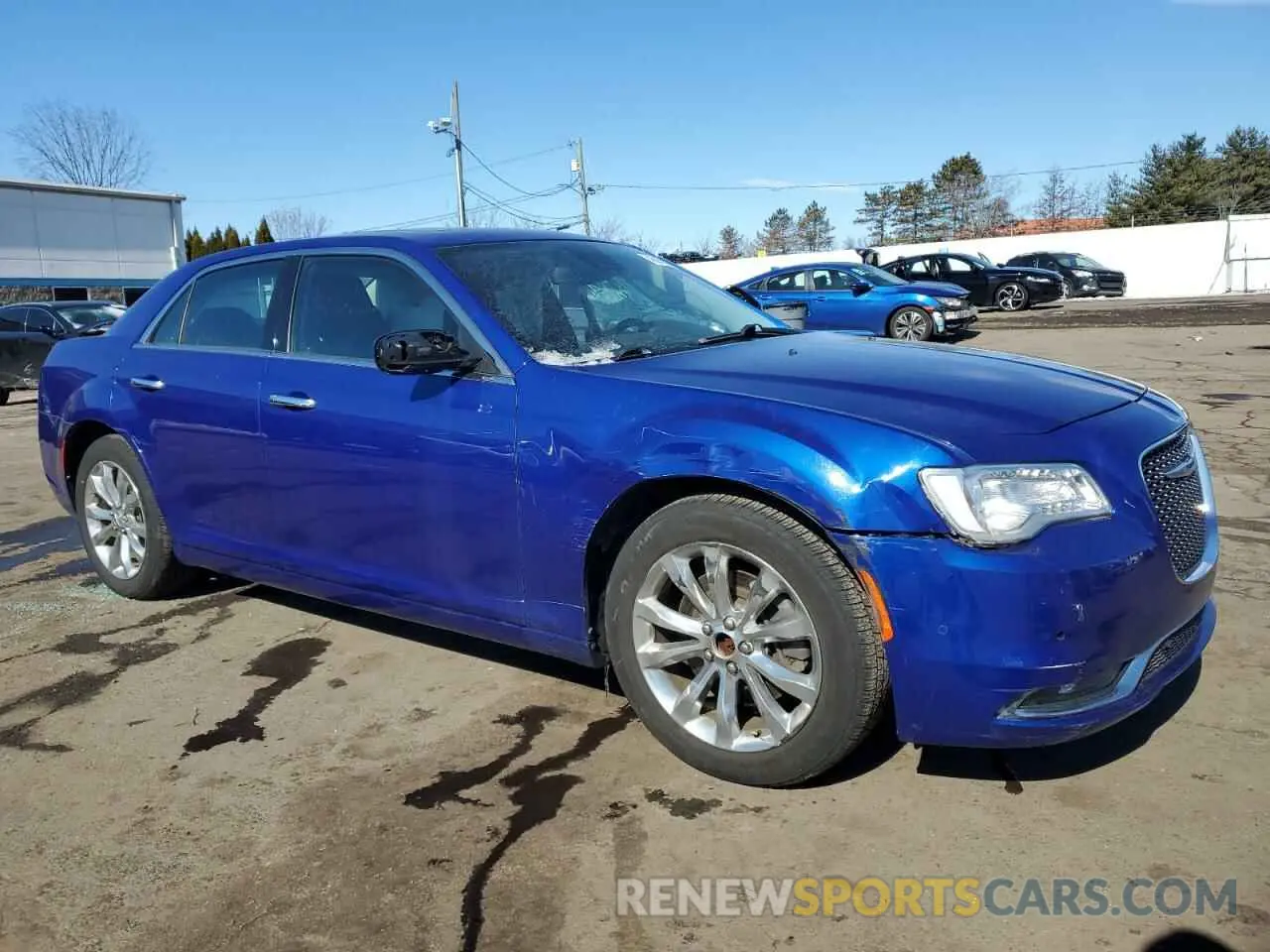 4 fotografías del automóvil dañado 2C3CCAKG9KH722784 CHRYSLER 300 2019