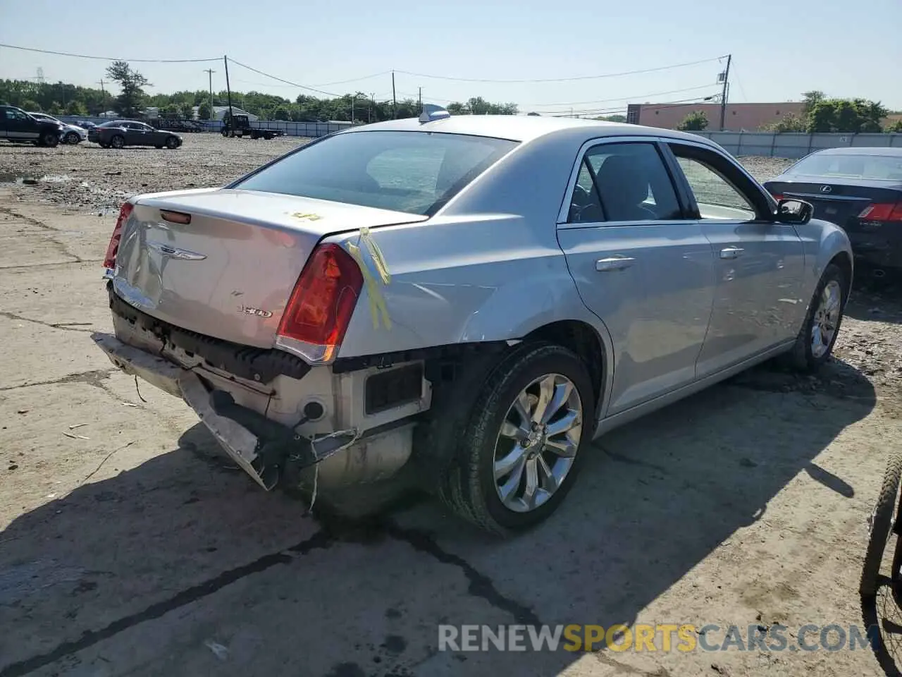 3 fotografías del automóvil dañado 2C3CCARG4KH605037 CHRYSLER 300 2019
