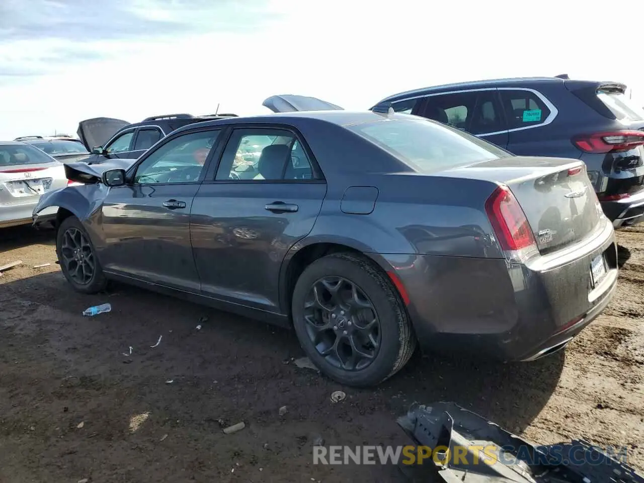 2 fotografías del automóvil dañado 2C3CCARG8KH602481 CHRYSLER 300 2019