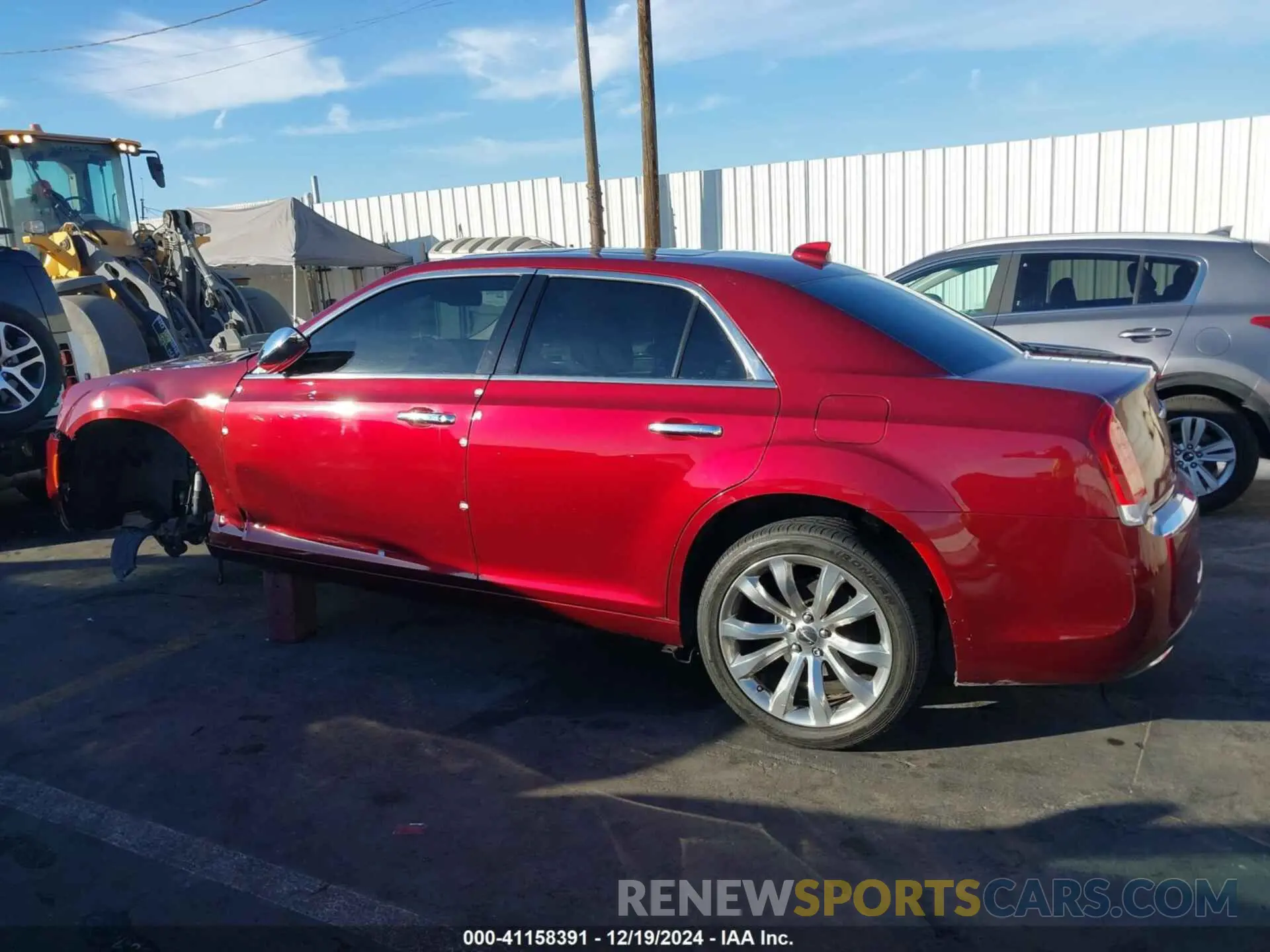 14 fotografías del automóvil dañado 2C3CCAEG1LH145794 CHRYSLER 300 2020