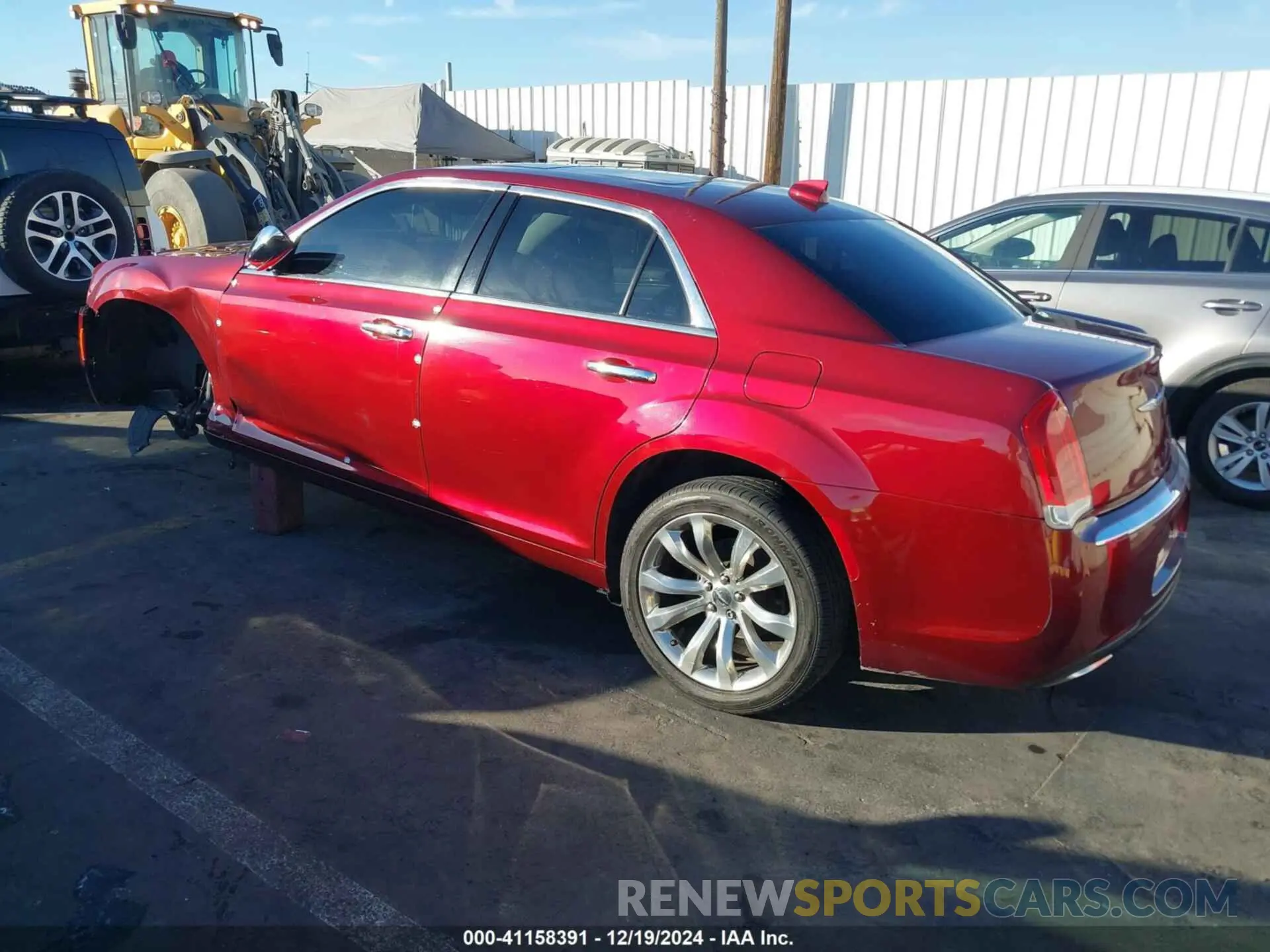 3 fotografías del automóvil dañado 2C3CCAEG1LH145794 CHRYSLER 300 2020