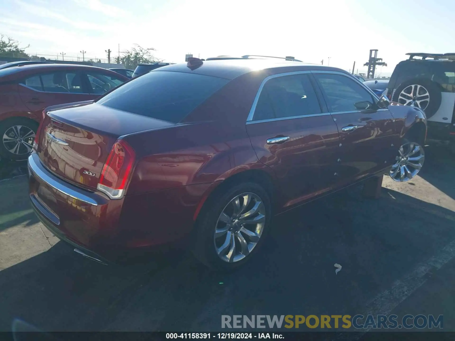 4 fotografías del automóvil dañado 2C3CCAEG1LH145794 CHRYSLER 300 2020