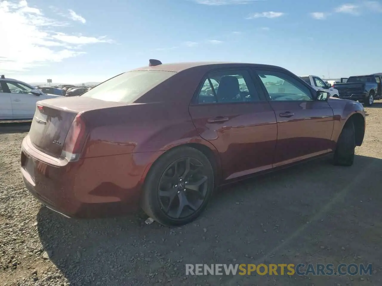 3 fotografías del automóvil dañado 2C3CCAAG5MH505169 CHRYSLER 300 2021