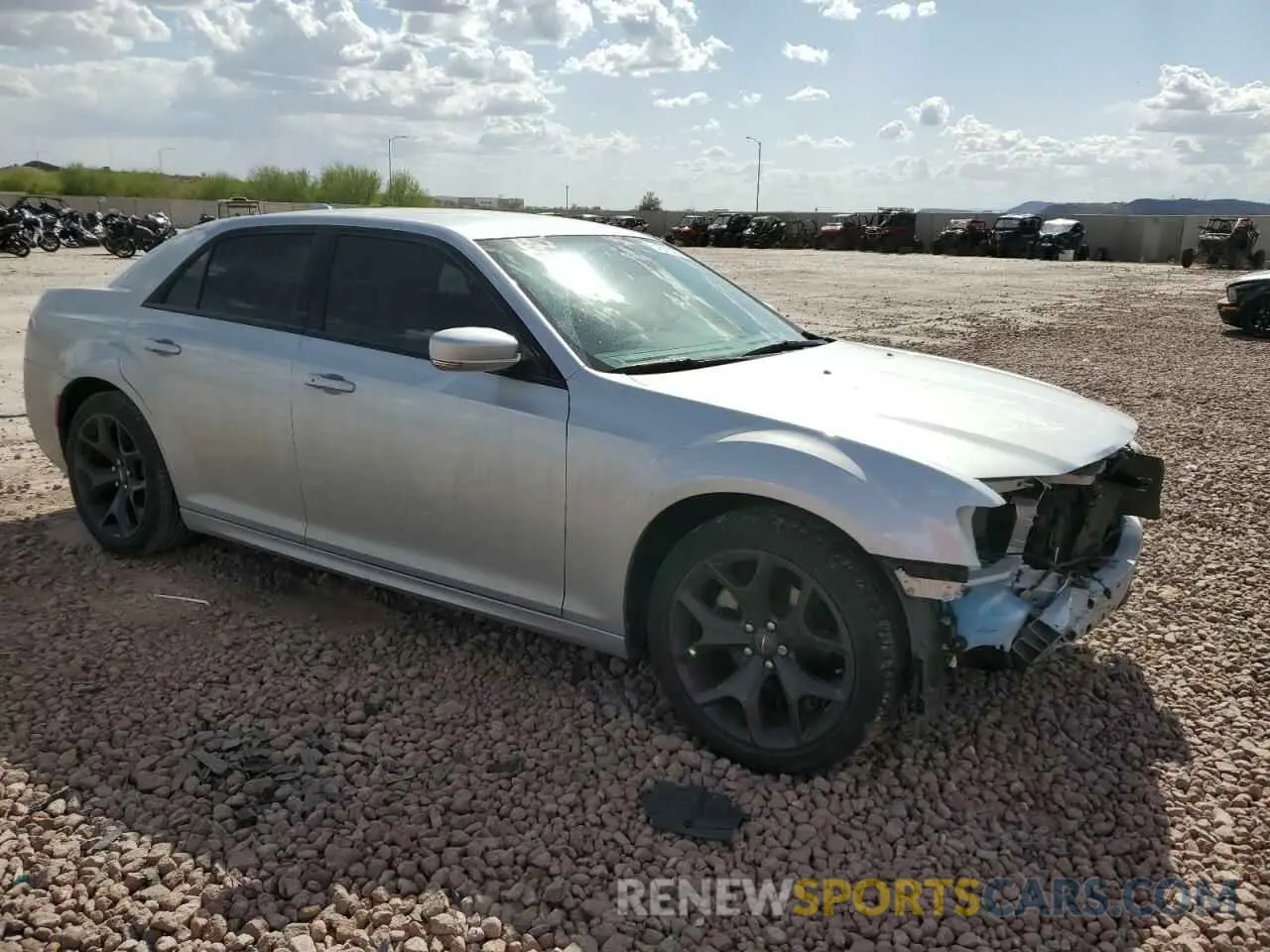 4 fotografías del automóvil dañado 2C3CCAAGXMH654144 CHRYSLER 300 2021