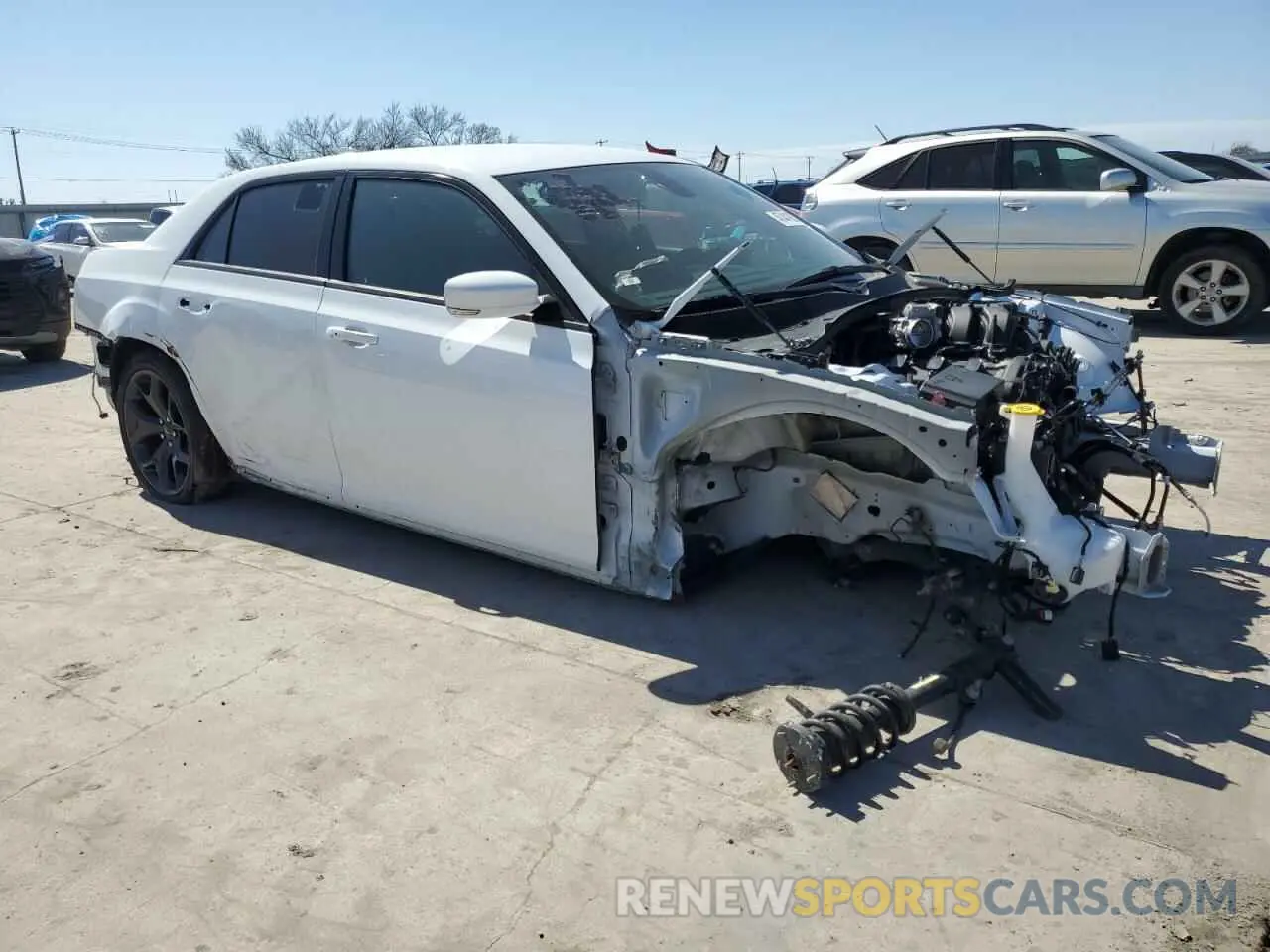 4 fotografías del automóvil dañado 2C3CCABG1MH620169 CHRYSLER 300 2021
