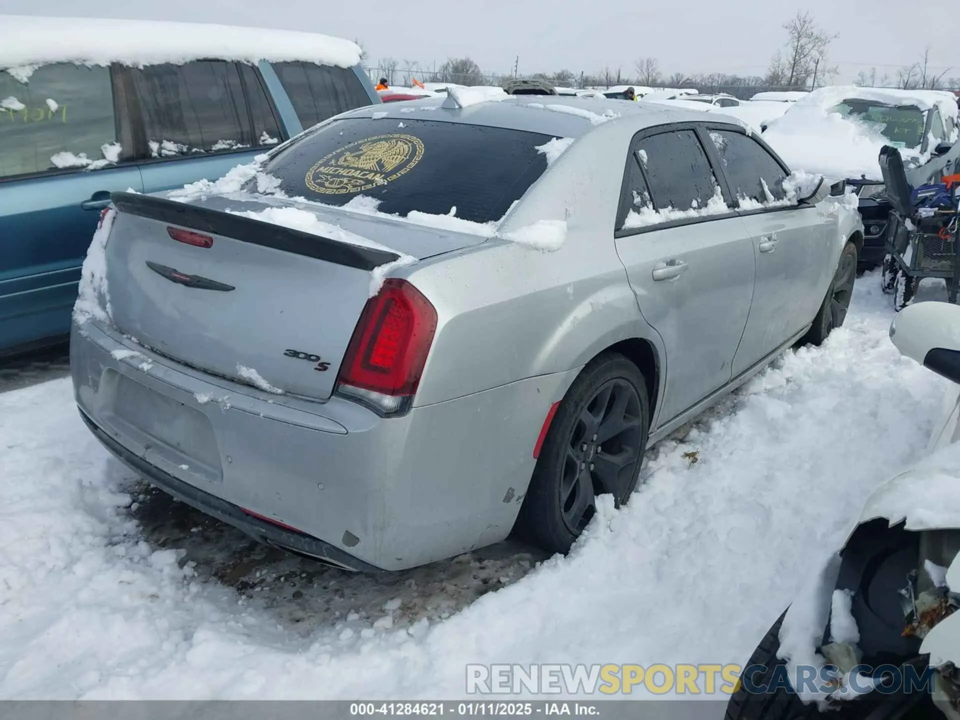 4 fotografías del automóvil dañado 2C3CCABG1MH634265 CHRYSLER 300 2021
