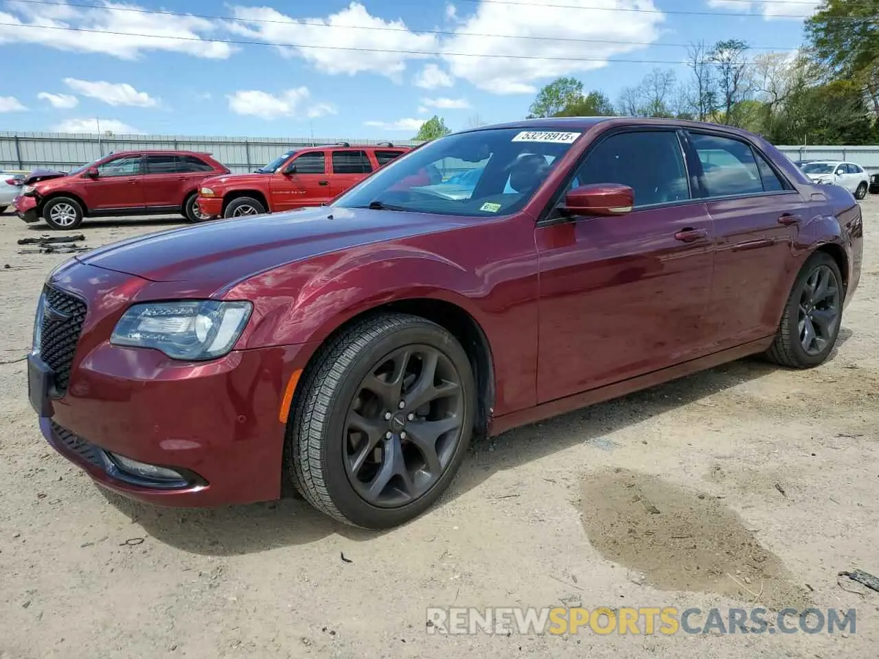 1 fotografías del automóvil dañado 2C3CCABG2MH550021 CHRYSLER 300 2021