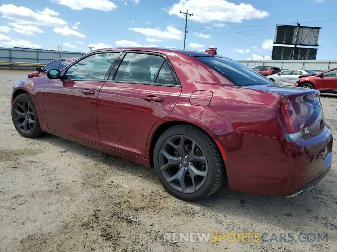 2 fotografías del automóvil dañado 2C3CCABG2MH550021 CHRYSLER 300 2021