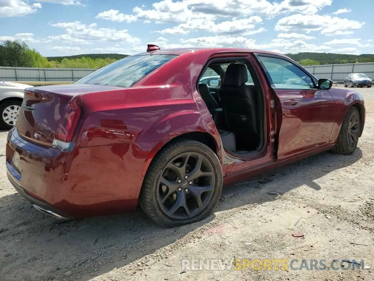 3 fotografías del automóvil dañado 2C3CCABG2MH550021 CHRYSLER 300 2021