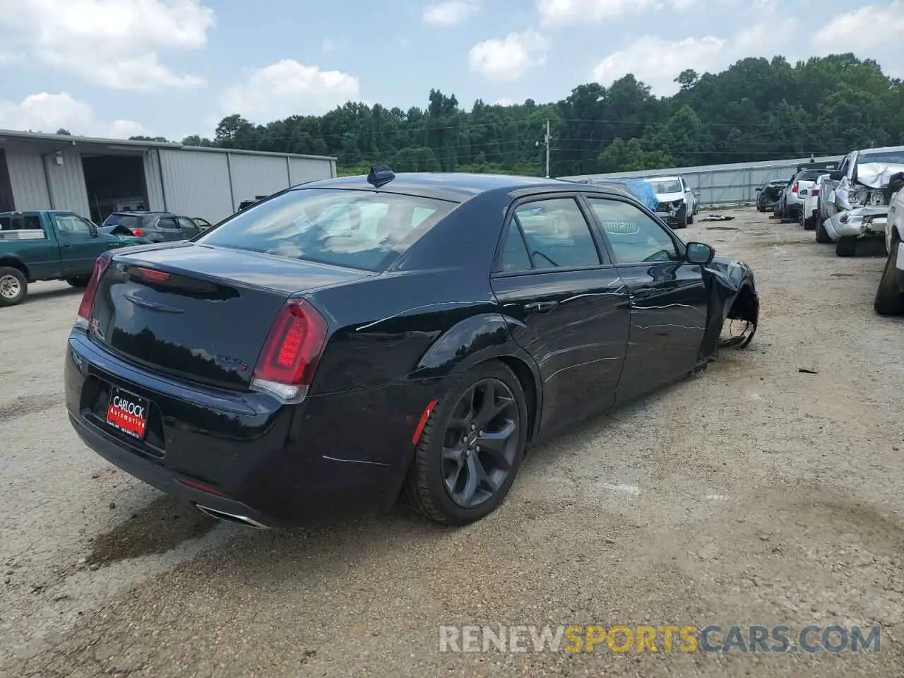 3 fotografías del automóvil dañado 2C3CCABG4MH520342 CHRYSLER 300 2021