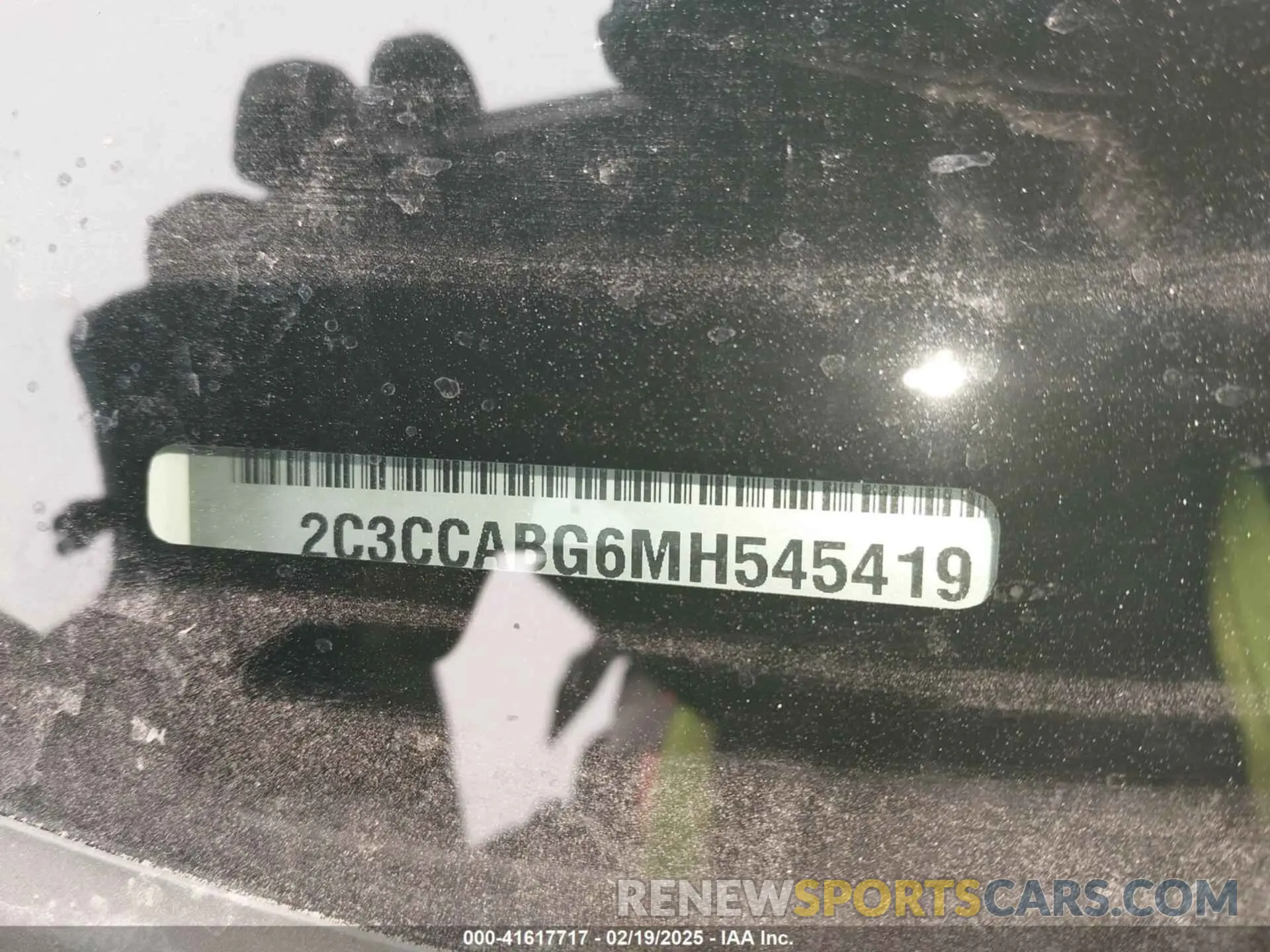 9 fotografías del automóvil dañado 2C3CCABG6MH545419 CHRYSLER 300 2021