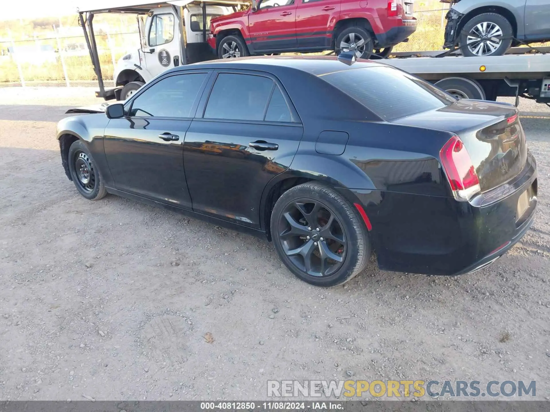 3 fotografías del automóvil dañado 2C3CCABG7MH505060 CHRYSLER 300 2021