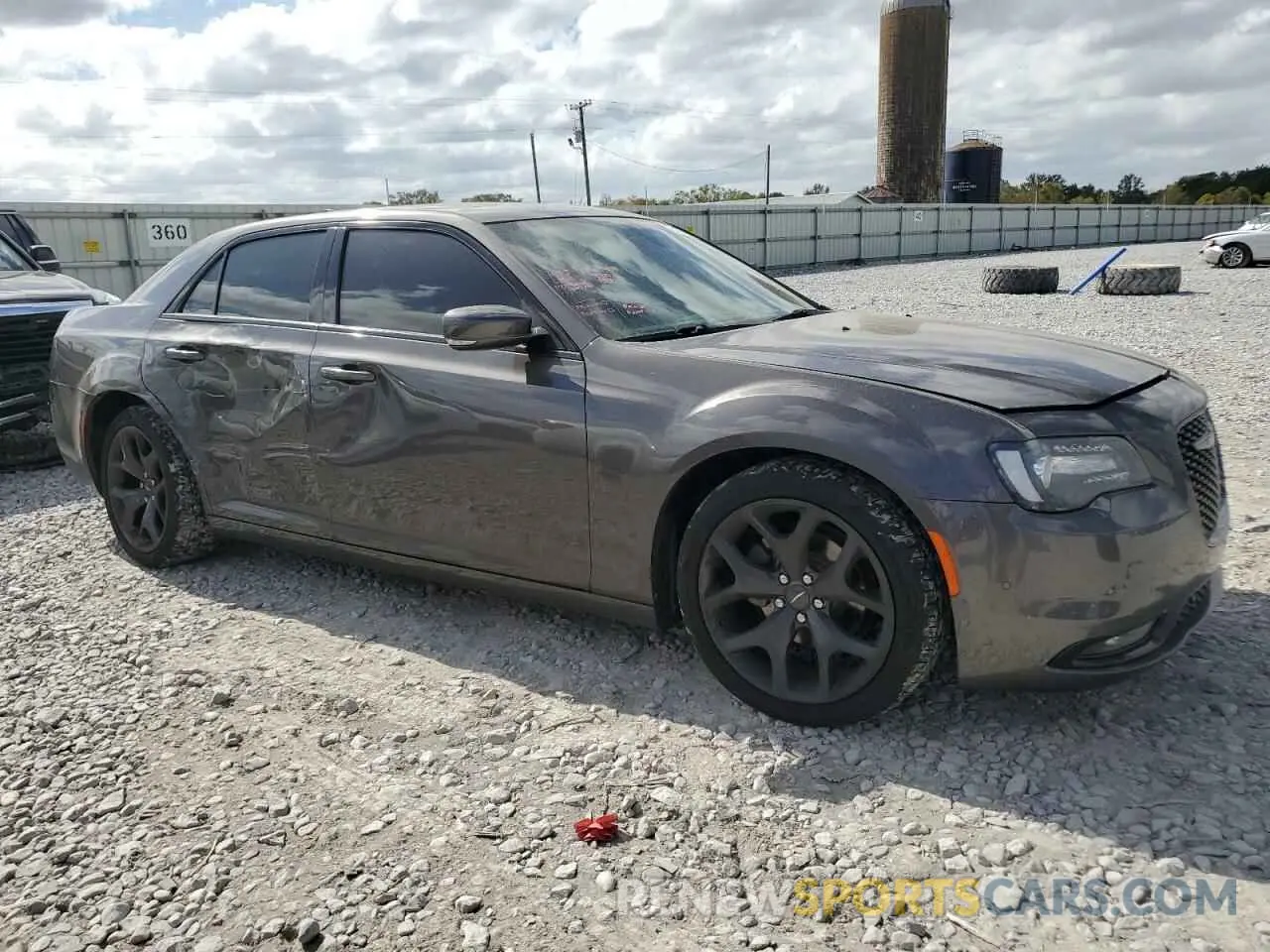 4 fotografías del automóvil dañado 2C3CCABG7MH537300 CHRYSLER 300 2021