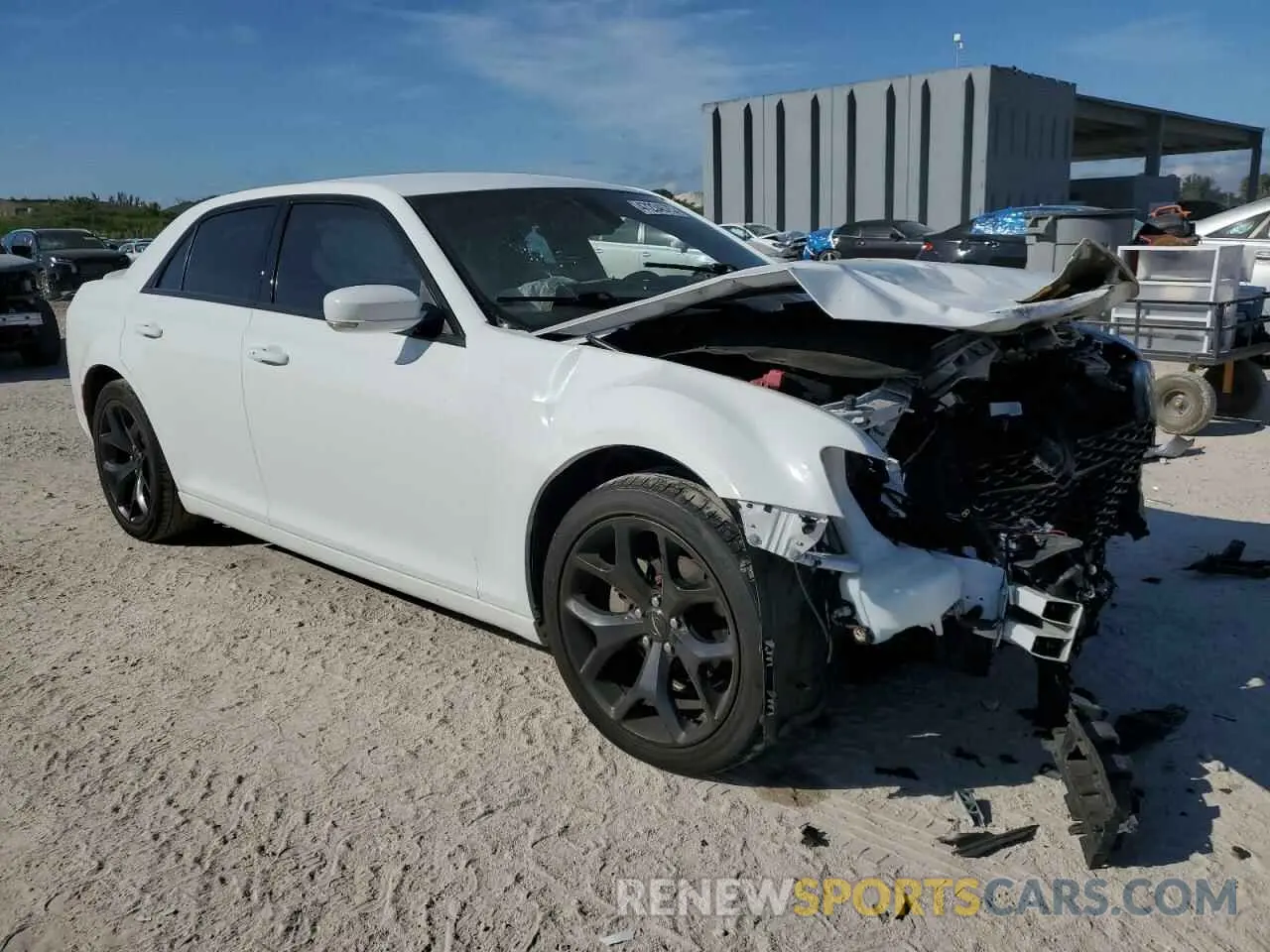 4 fotografías del automóvil dañado 2C3CCABG7MH589025 CHRYSLER 300 2021