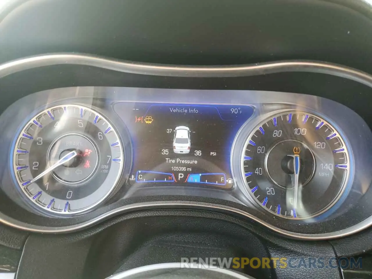 9 fotografías del automóvil dañado 2C3CCABG8MH523745 CHRYSLER 300 2021