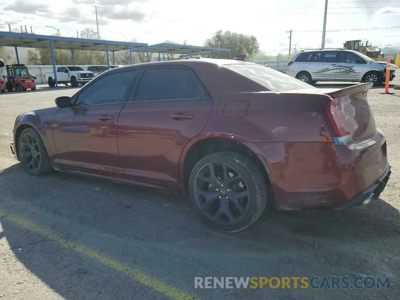 2 fotografías del automóvil dañado 2C3CCABT3MH582229 CHRYSLER 300 2021