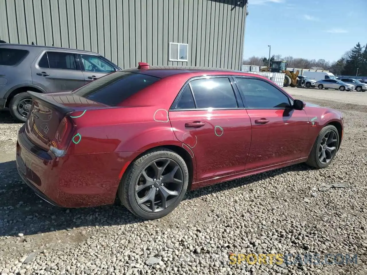 3 fotografías del automóvil dañado 2C3CCABT8MH550263 CHRYSLER 300 2021