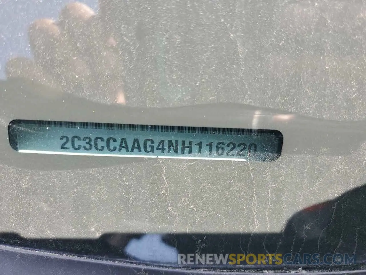 13 fotografías del automóvil dañado 2C3CCAAG4NH116220 CHRYSLER 300 2022