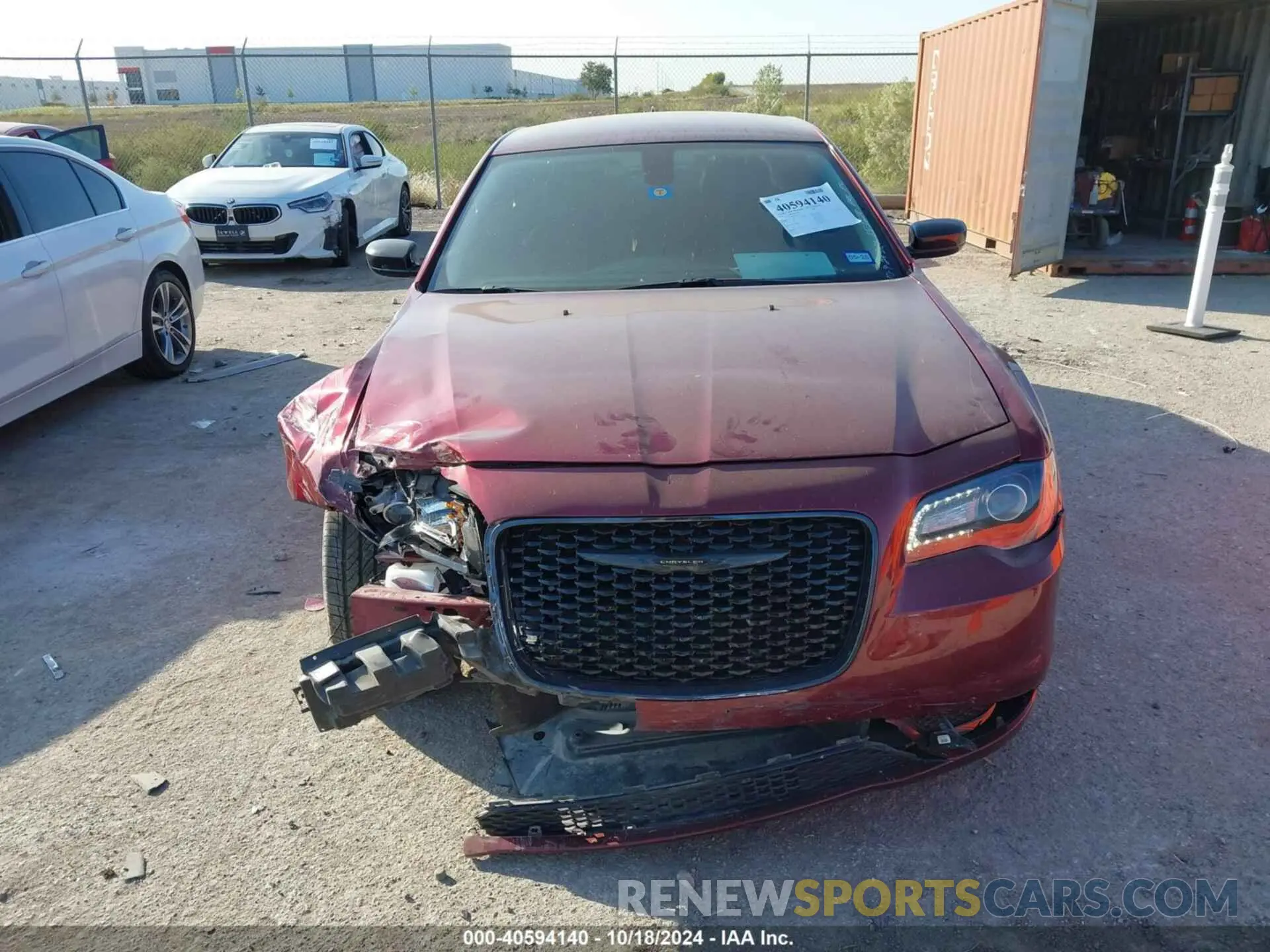 12 fotografías del automóvil dañado 2C3CCAAG6NH256575 CHRYSLER 300 2022