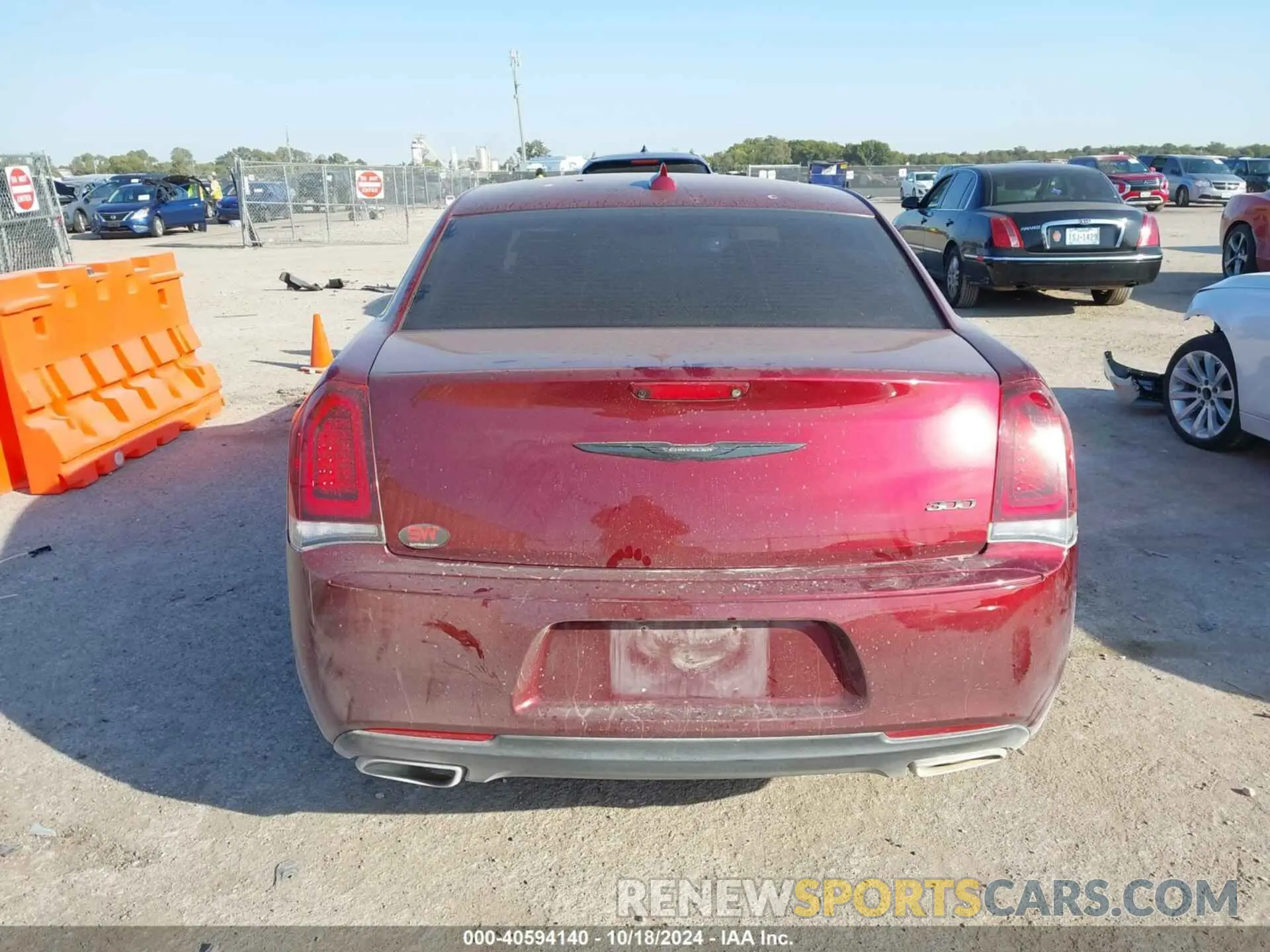 16 fotografías del automóvil dañado 2C3CCAAG6NH256575 CHRYSLER 300 2022