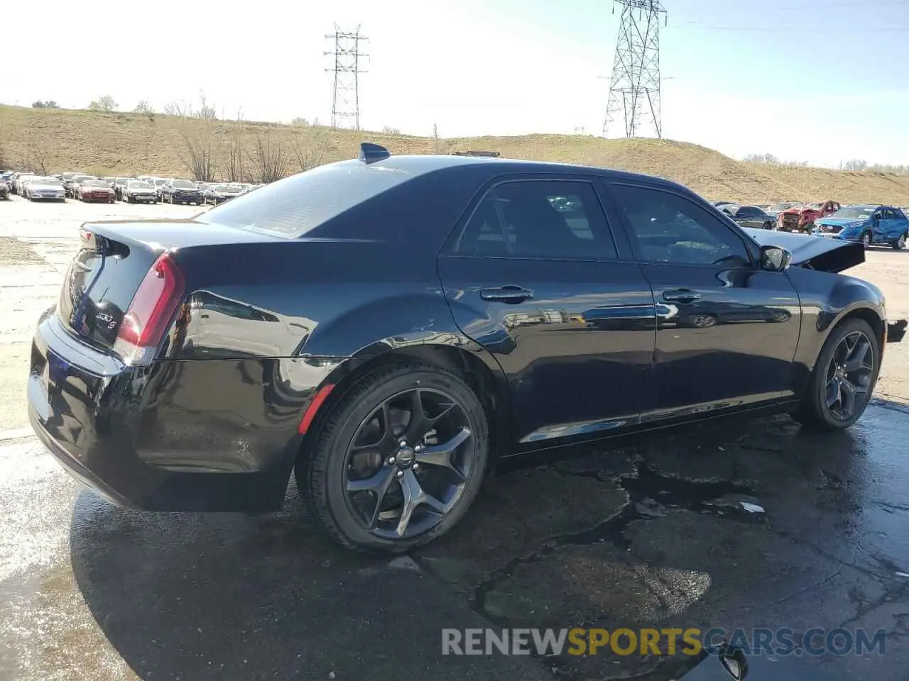 3 fotografías del automóvil dañado 2C3CCABG1NH115945 CHRYSLER 300 2022