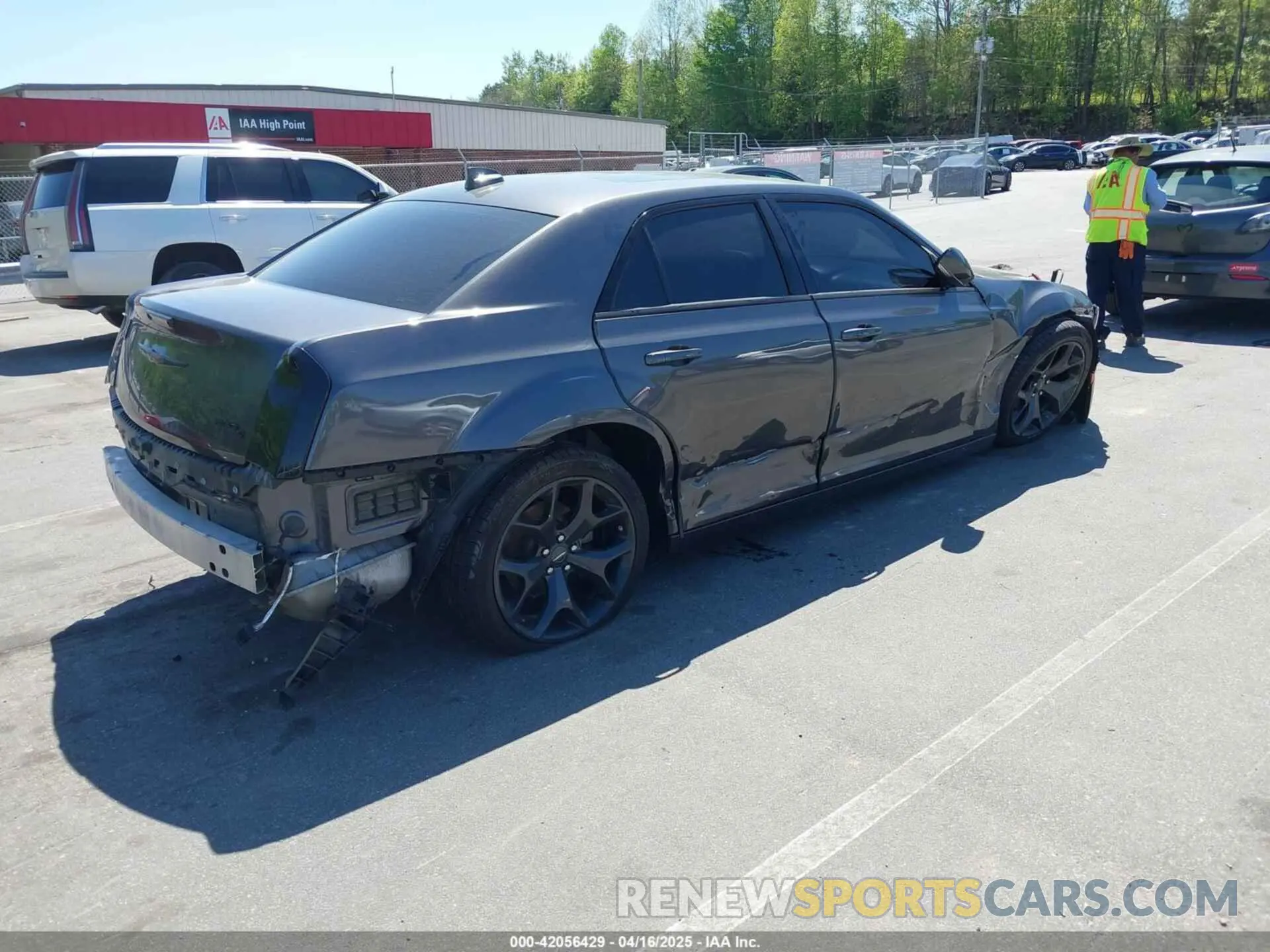 4 fotografías del automóvil dañado 2C3CCABG1NH259933 CHRYSLER 300 2022
