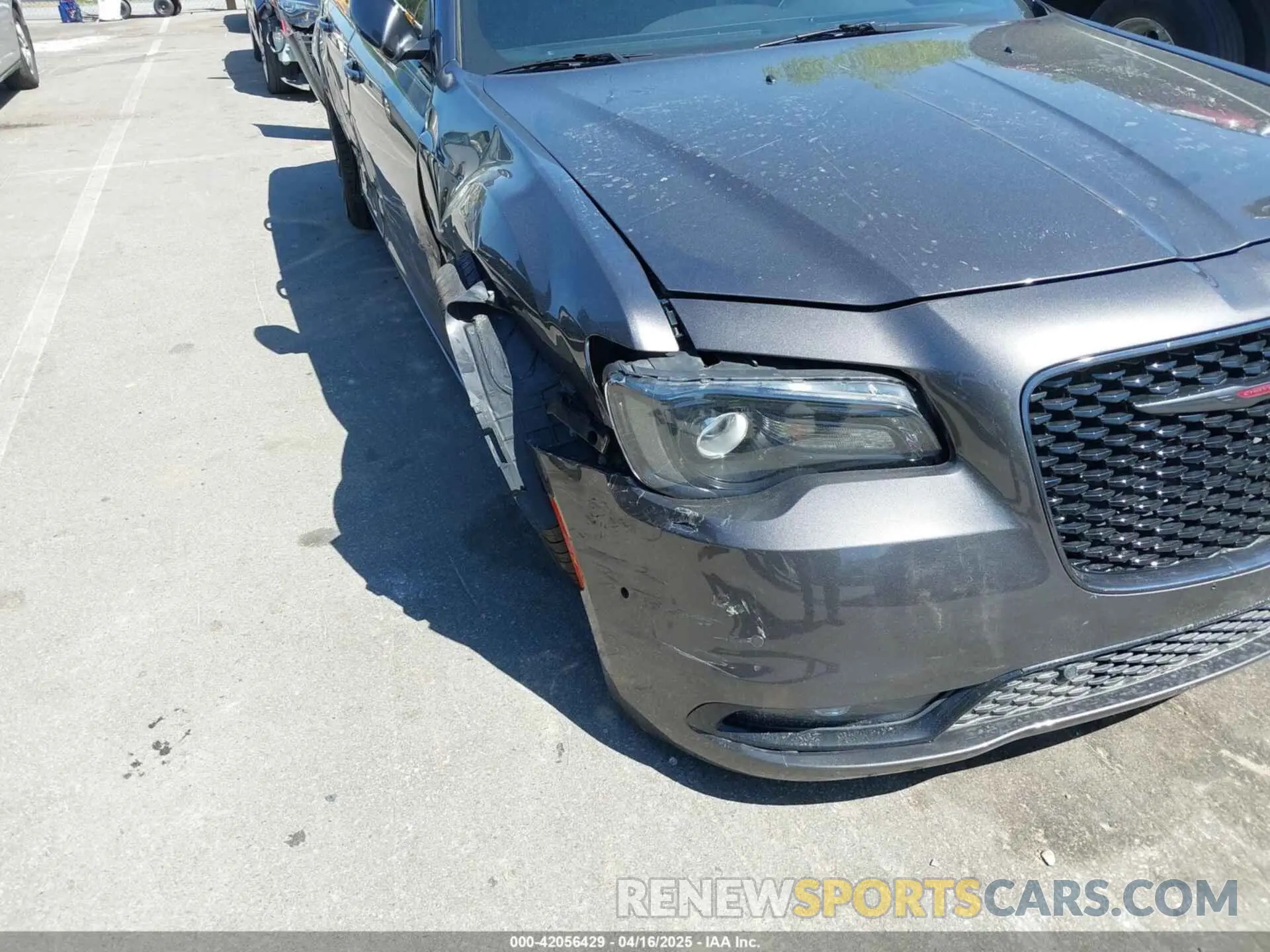 6 fotografías del automóvil dañado 2C3CCABG1NH259933 CHRYSLER 300 2022