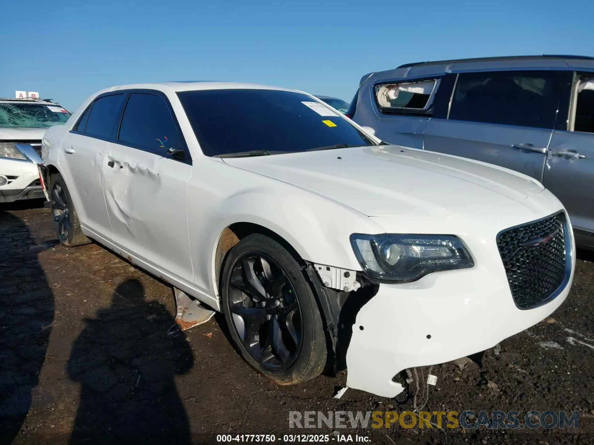 6 fotografías del automóvil dañado 2C3CCABG2NH167679 CHRYSLER 300 2022