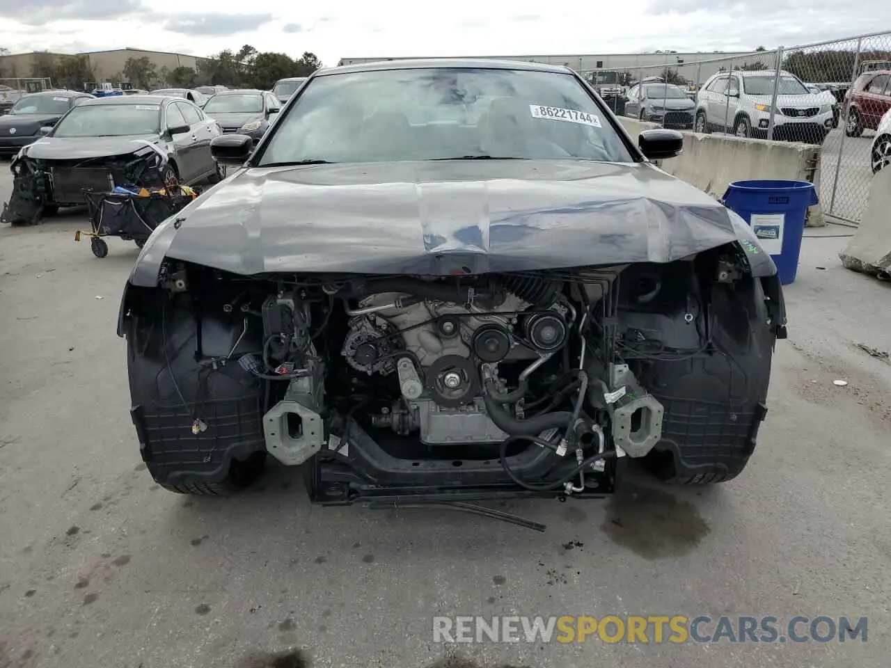 5 fotografías del automóvil dañado 2C3CCABG3NH131080 CHRYSLER 300 2022