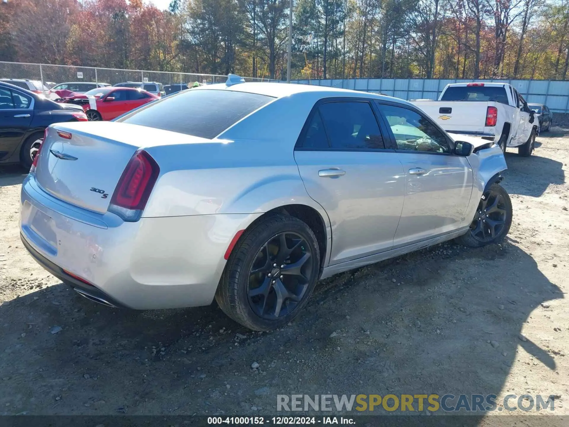 4 fotografías del automóvil dañado 2C3CCABG3NH178920 CHRYSLER 300 2022