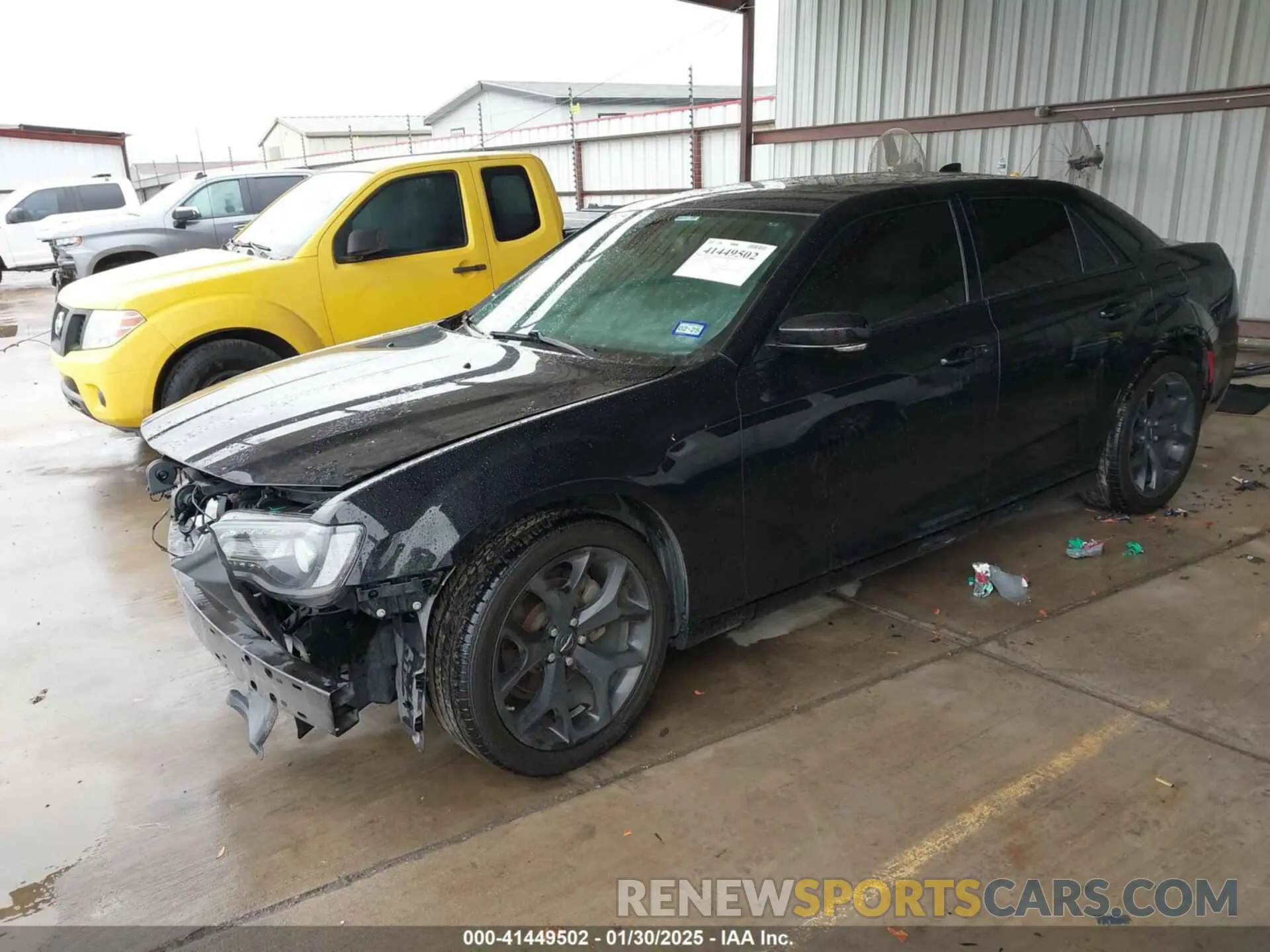 2 fotografías del automóvil dañado 2C3CCABG6NH154434 CHRYSLER 300 2022