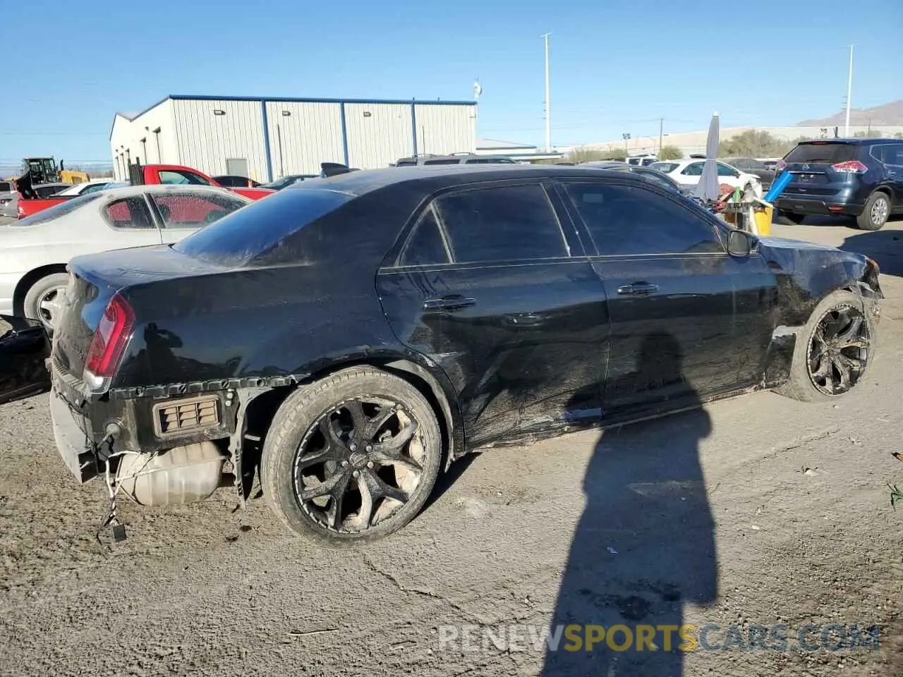 3 fotografías del automóvil dañado 2C3CCABG6NH154613 CHRYSLER 300 2022