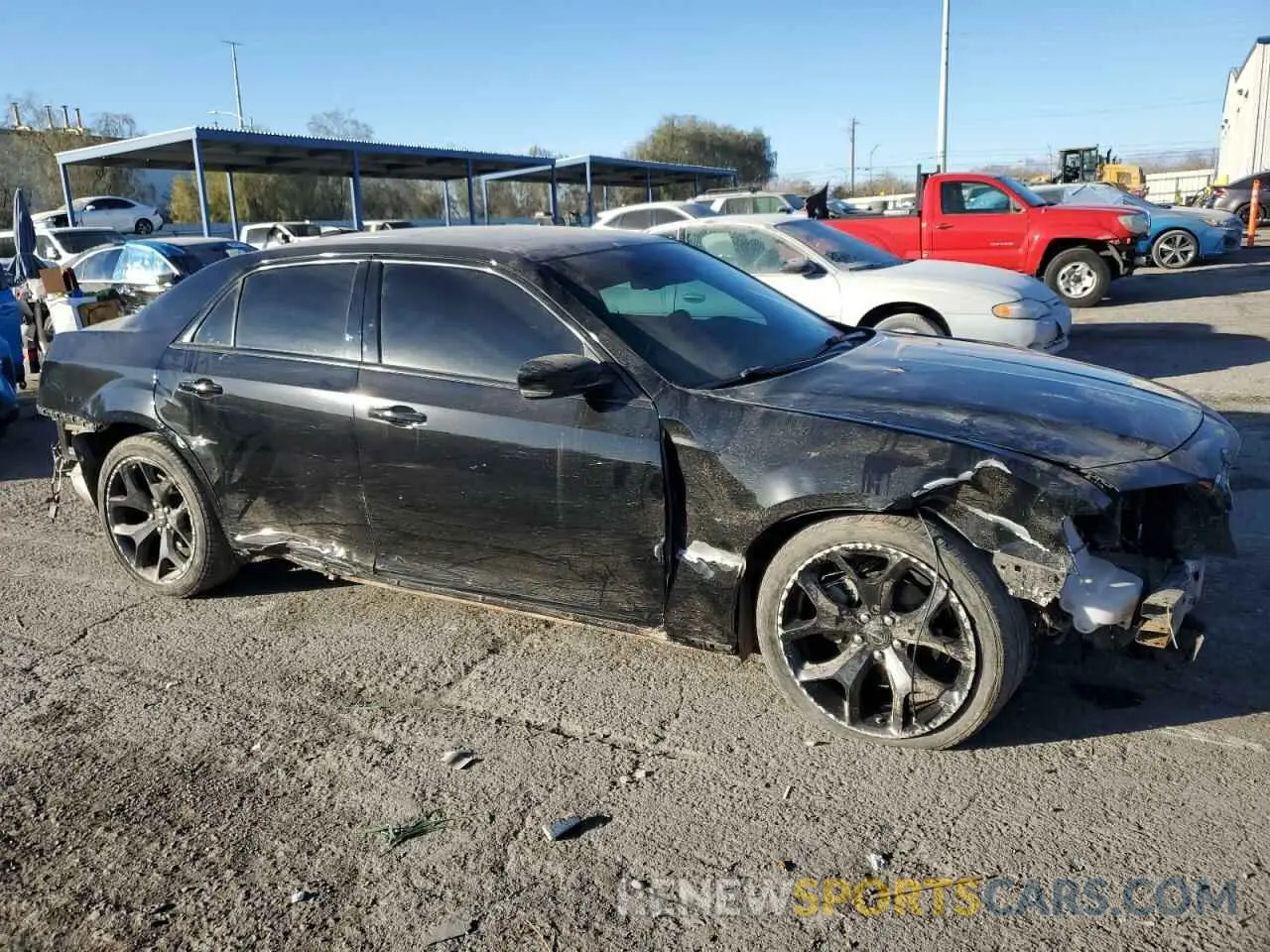 4 fotografías del automóvil dañado 2C3CCABG6NH154613 CHRYSLER 300 2022