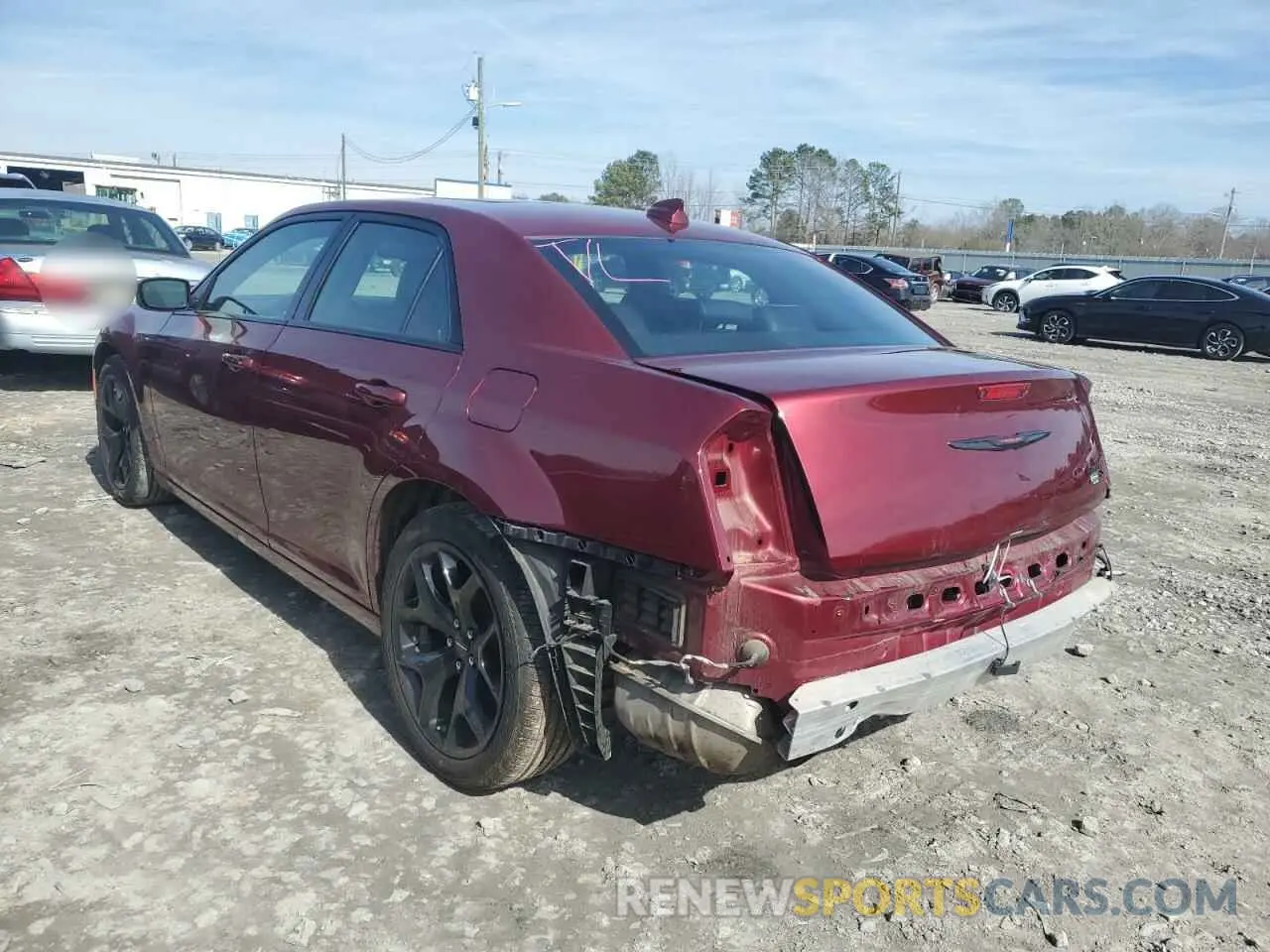 2 fotografías del automóvil dañado 2C3CCABG6NH167605 CHRYSLER 300 2022