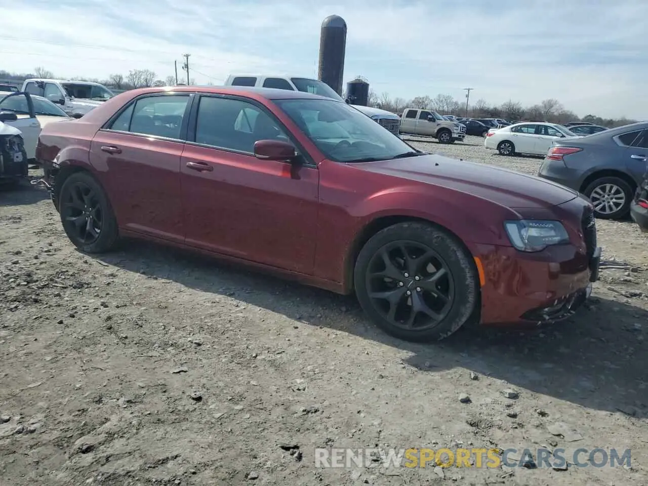 4 fotografías del automóvil dañado 2C3CCABG6NH167605 CHRYSLER 300 2022