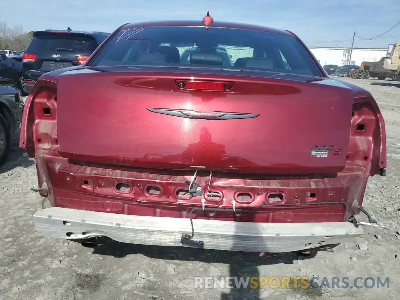 6 fotografías del automóvil dañado 2C3CCABG6NH167605 CHRYSLER 300 2022