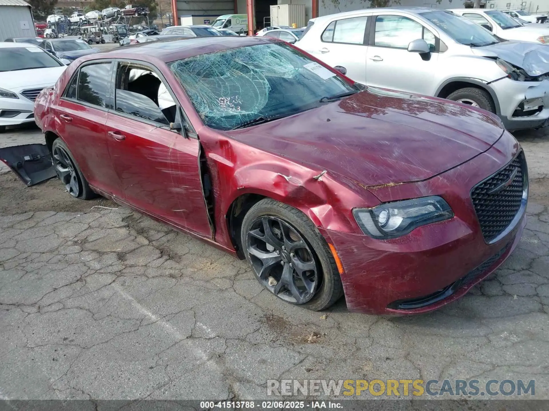 1 fotografías del automóvil dañado 2C3CCABG9NH123713 CHRYSLER 300 2022