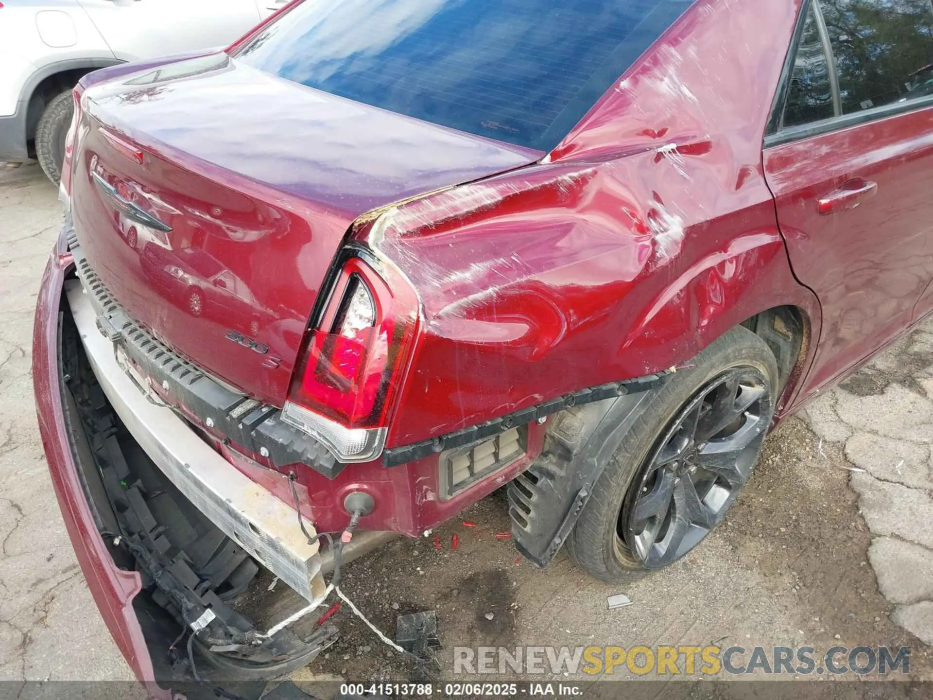6 fotografías del automóvil dañado 2C3CCABG9NH123713 CHRYSLER 300 2022