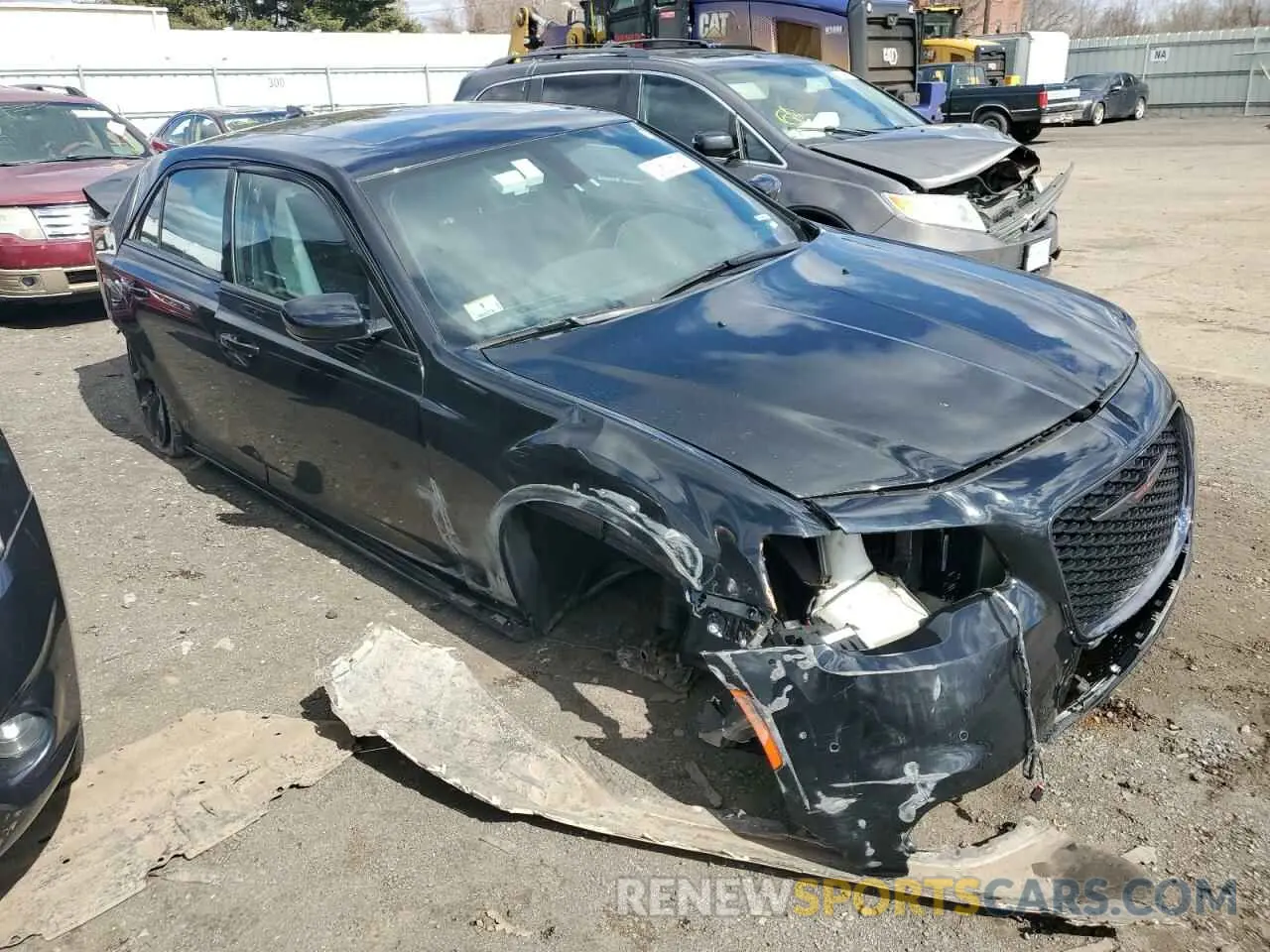 4 fotografías del automóvil dañado 2C3CCABG9NH187024 CHRYSLER 300 2022