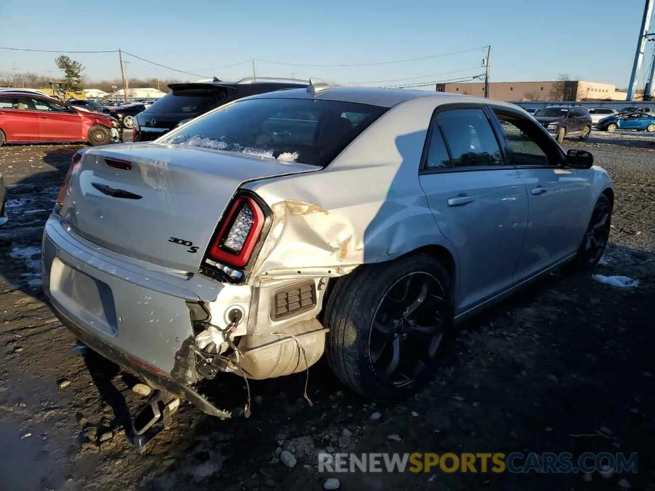 3 fotografías del automóvil dañado 2C3CCABG9NH242121 CHRYSLER 300 2022