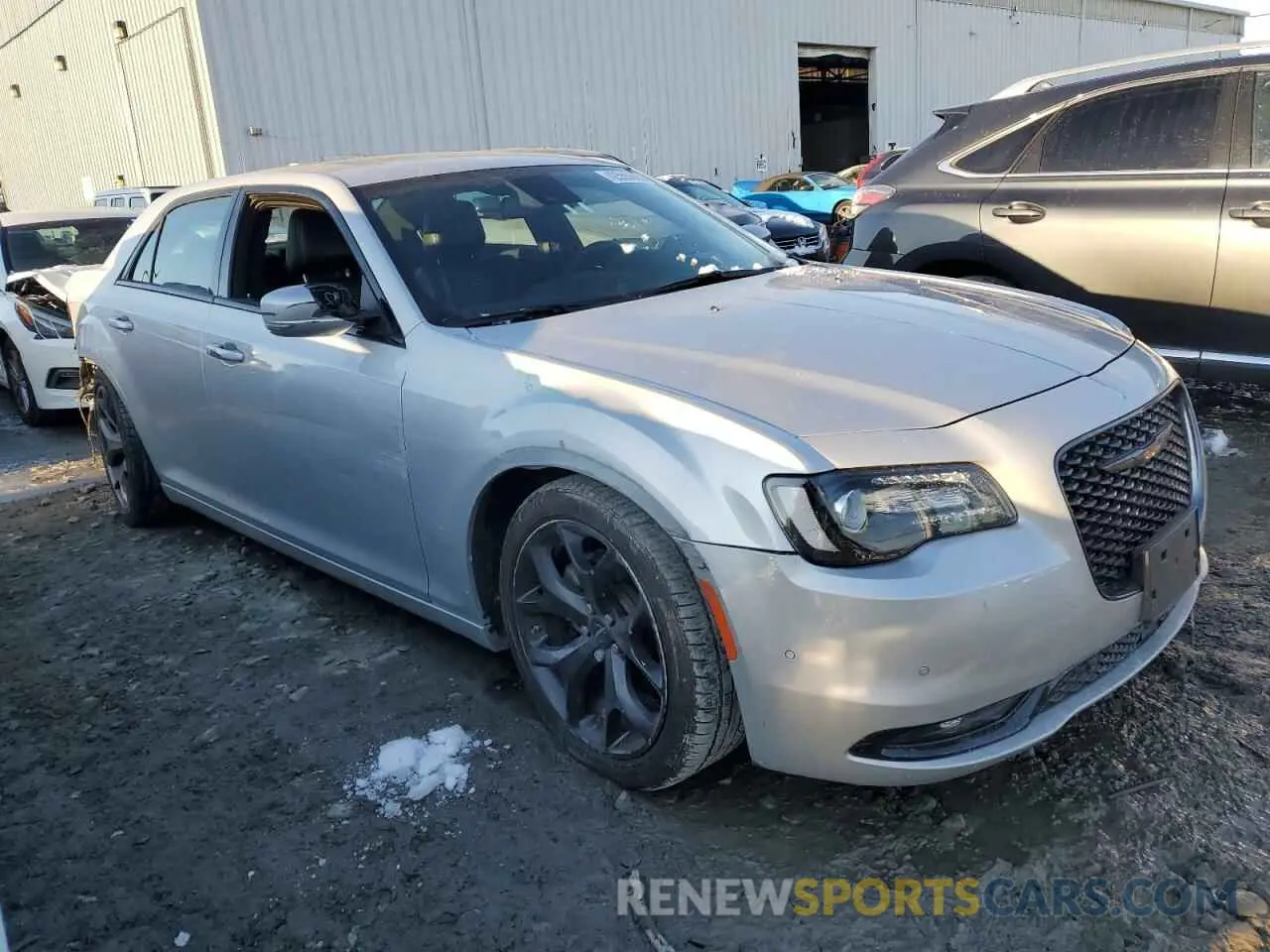 4 fotografías del automóvil dañado 2C3CCABG9NH242121 CHRYSLER 300 2022