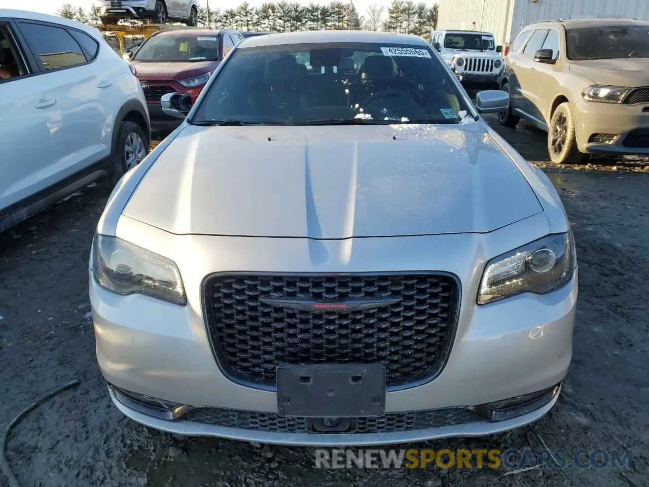 5 fotografías del automóvil dañado 2C3CCABG9NH242121 CHRYSLER 300 2022