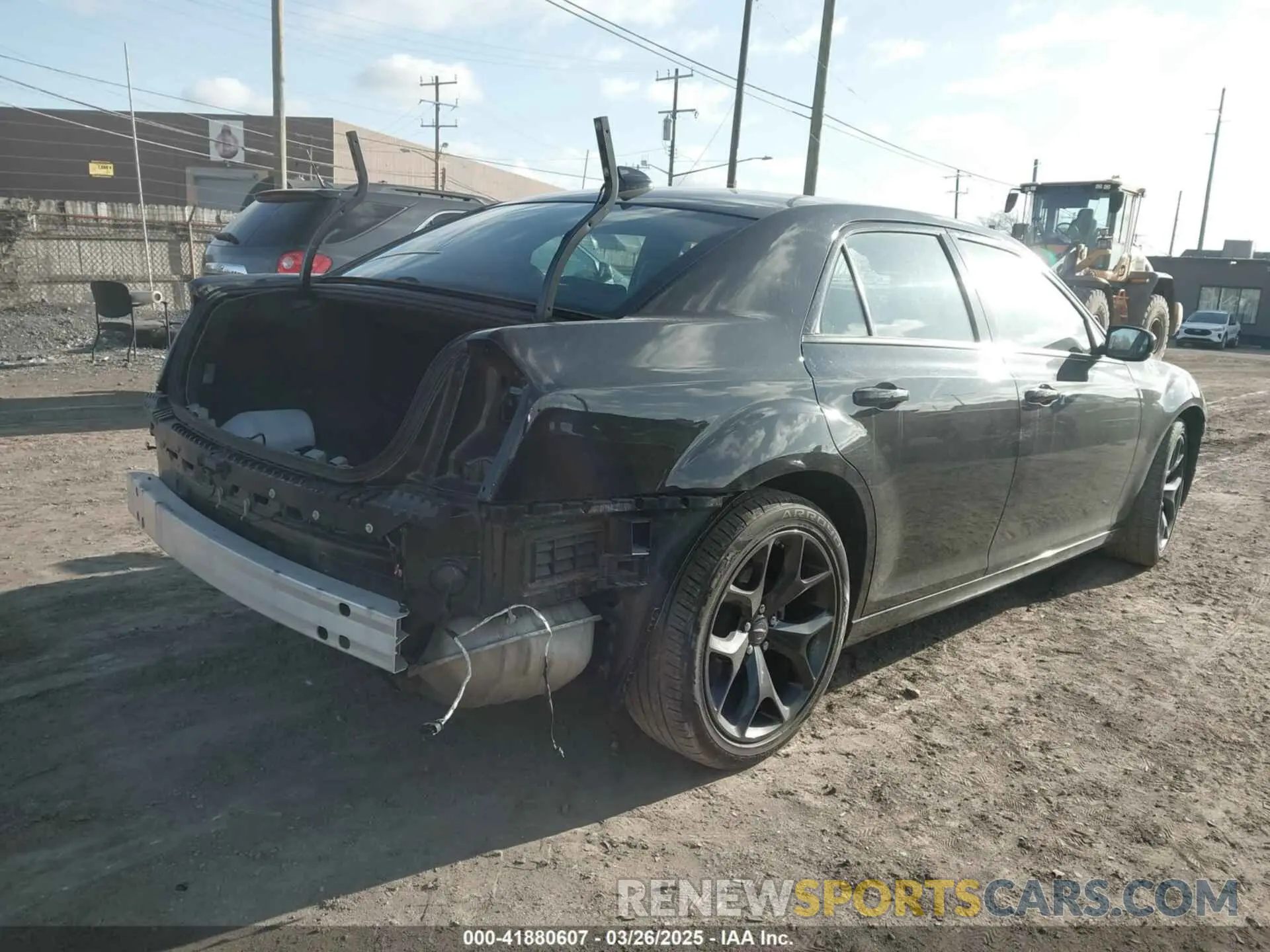 4 fotografías del automóvil dañado 2C3CCABT3NH107472 CHRYSLER 300 2022