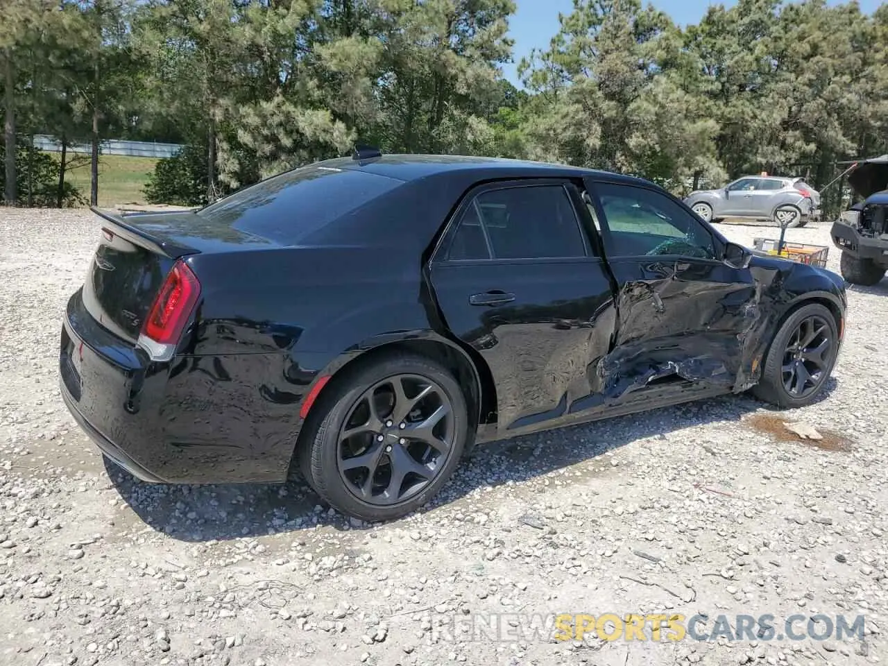 3 fotografías del automóvil dañado 2C3CCABT9NH178952 CHRYSLER 300 2022