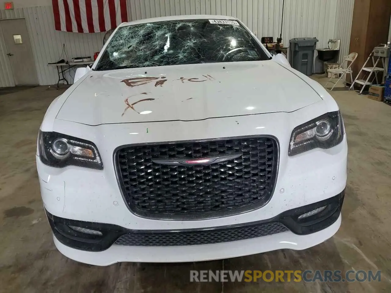 5 fotografías del automóvil dañado 2C3CCABT9NH199123 CHRYSLER 300 2022
