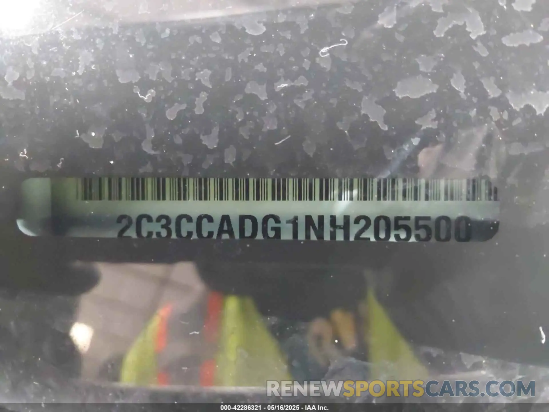 9 fotografías del automóvil dañado 2C3CCADG1NH205500 CHRYSLER 300 2022