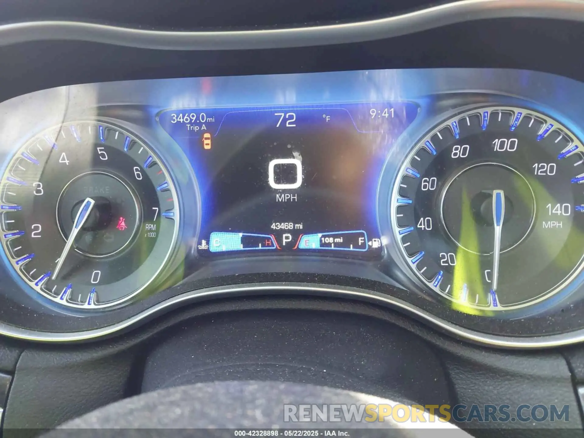 7 fotografías del automóvil dañado 2C3CCADG1NH225925 CHRYSLER 300 2022