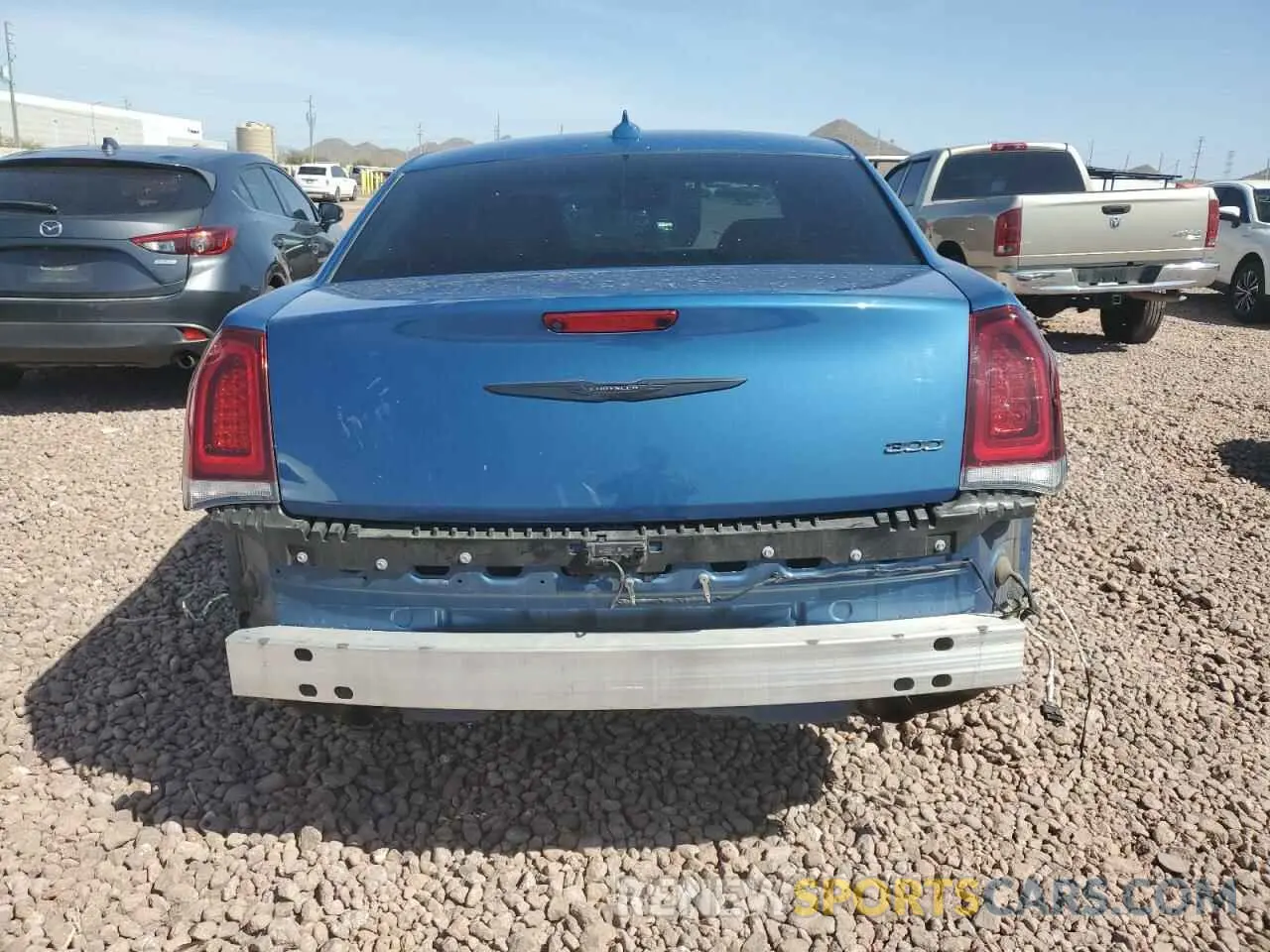 6 fotografías del automóvil dañado 2C3CCADG7NH162975 CHRYSLER 300 2022