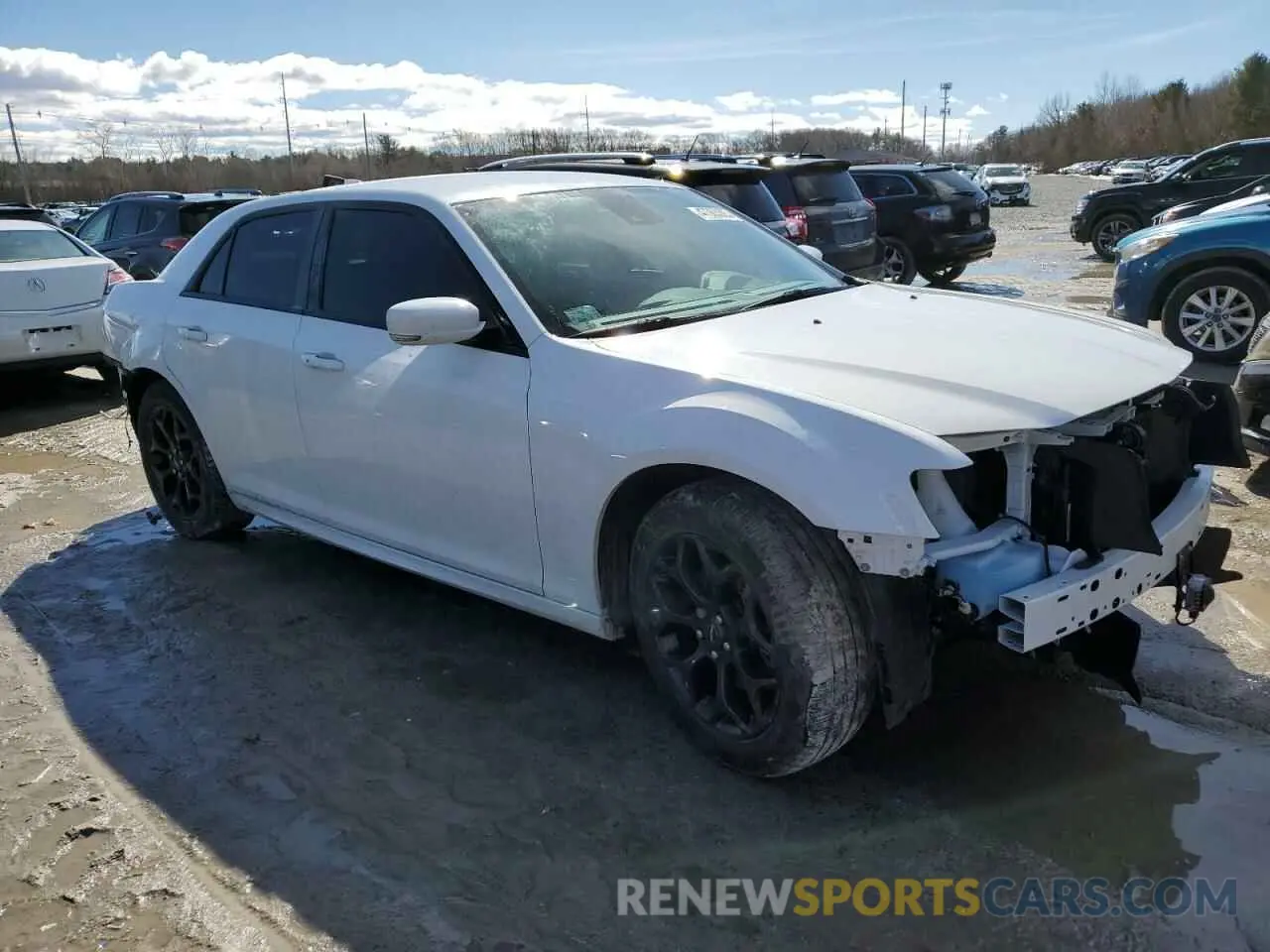 4 fotografías del automóvil dañado 2C3CCASG5NH210590 CHRYSLER 300 2022