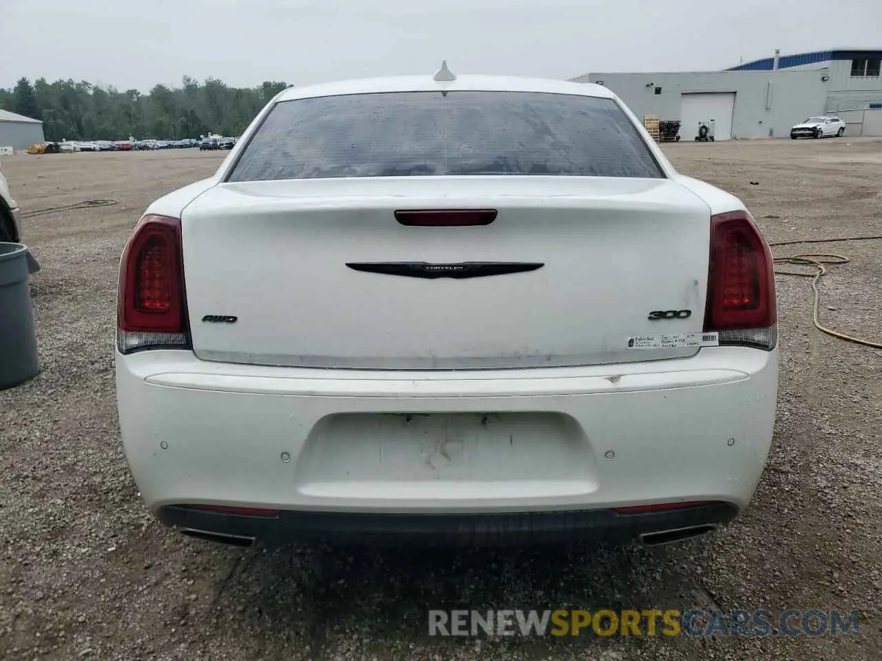 6 fotografías del automóvil dañado 2C3CCASG7NH193842 CHRYSLER 300 2022